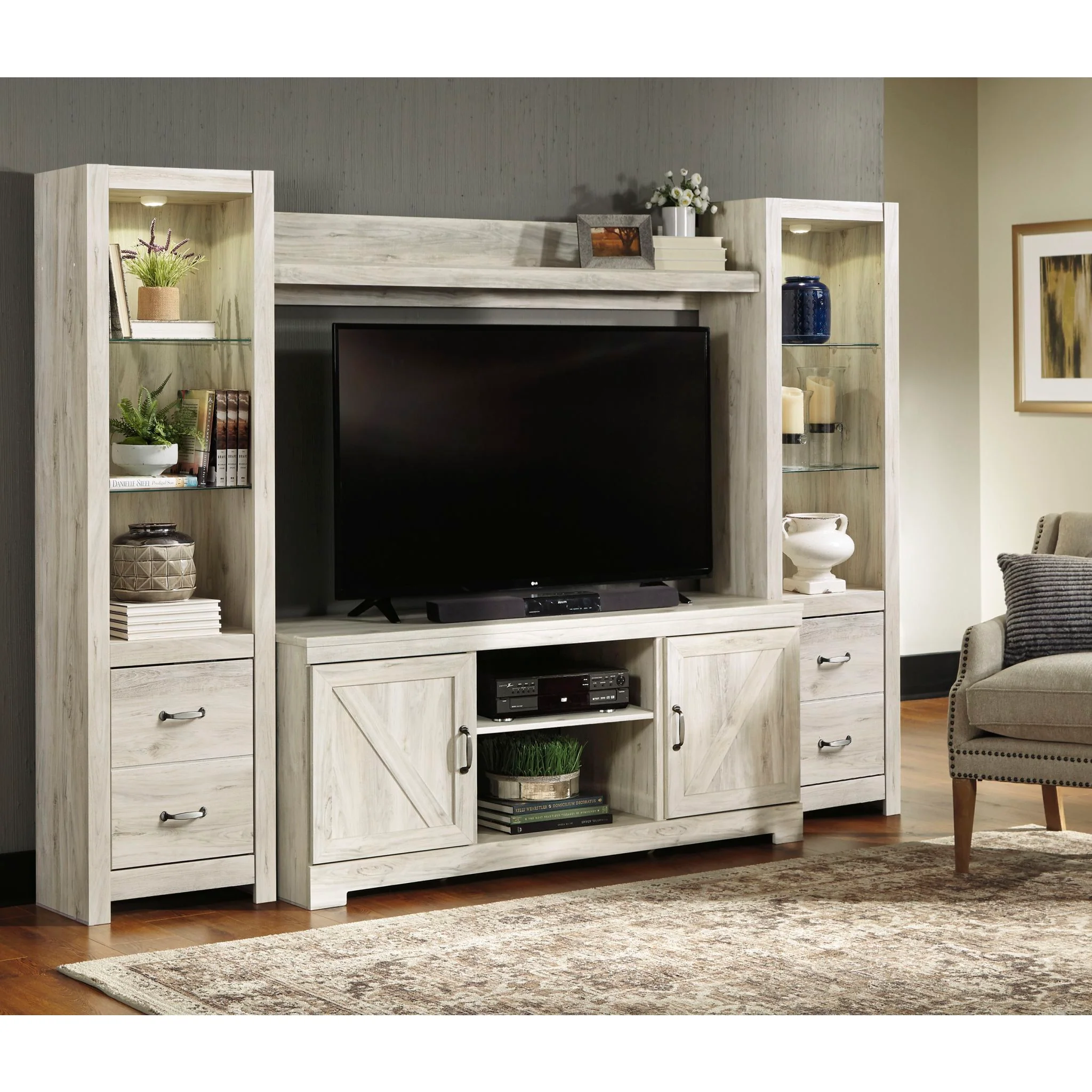 Bellaby Entertainment Unit with Fireplace - Image 3