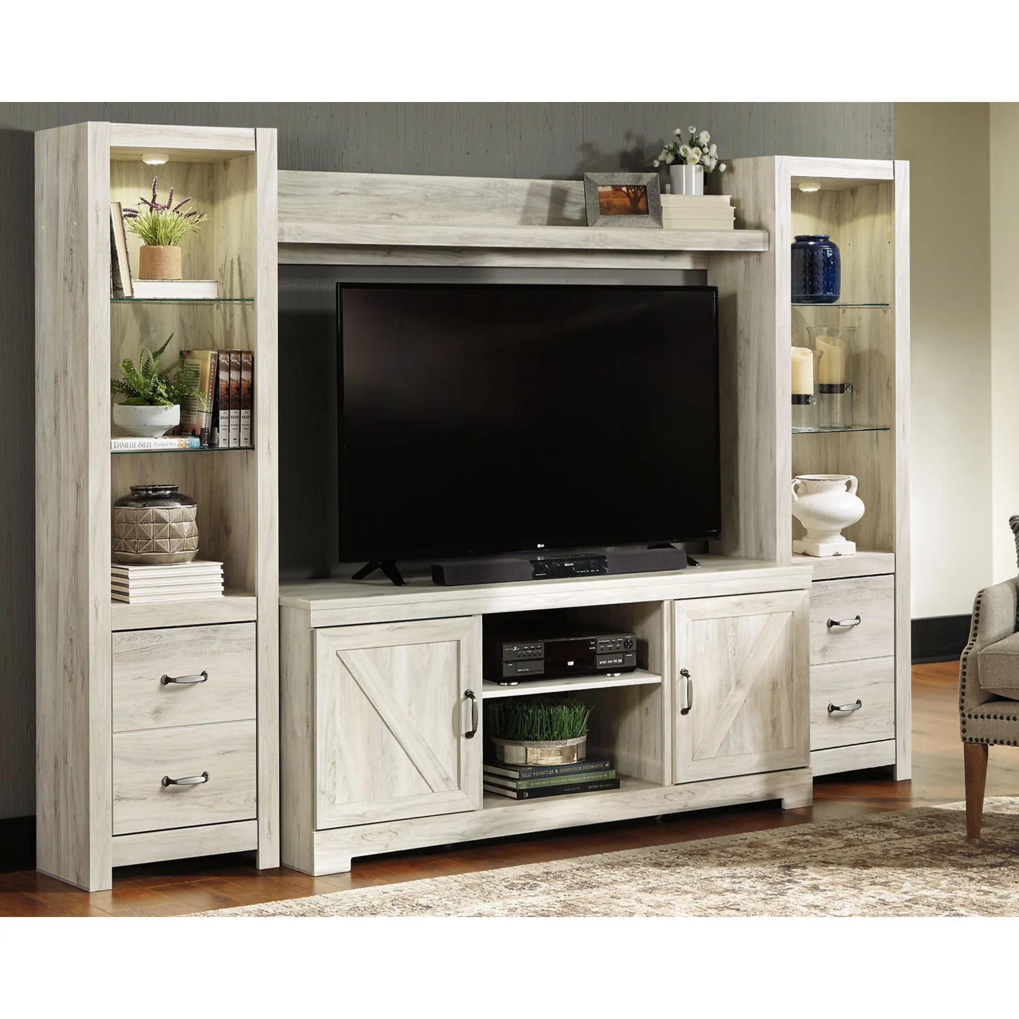 Bellaby 4 Piece Large Entertainment Wall - Image 11