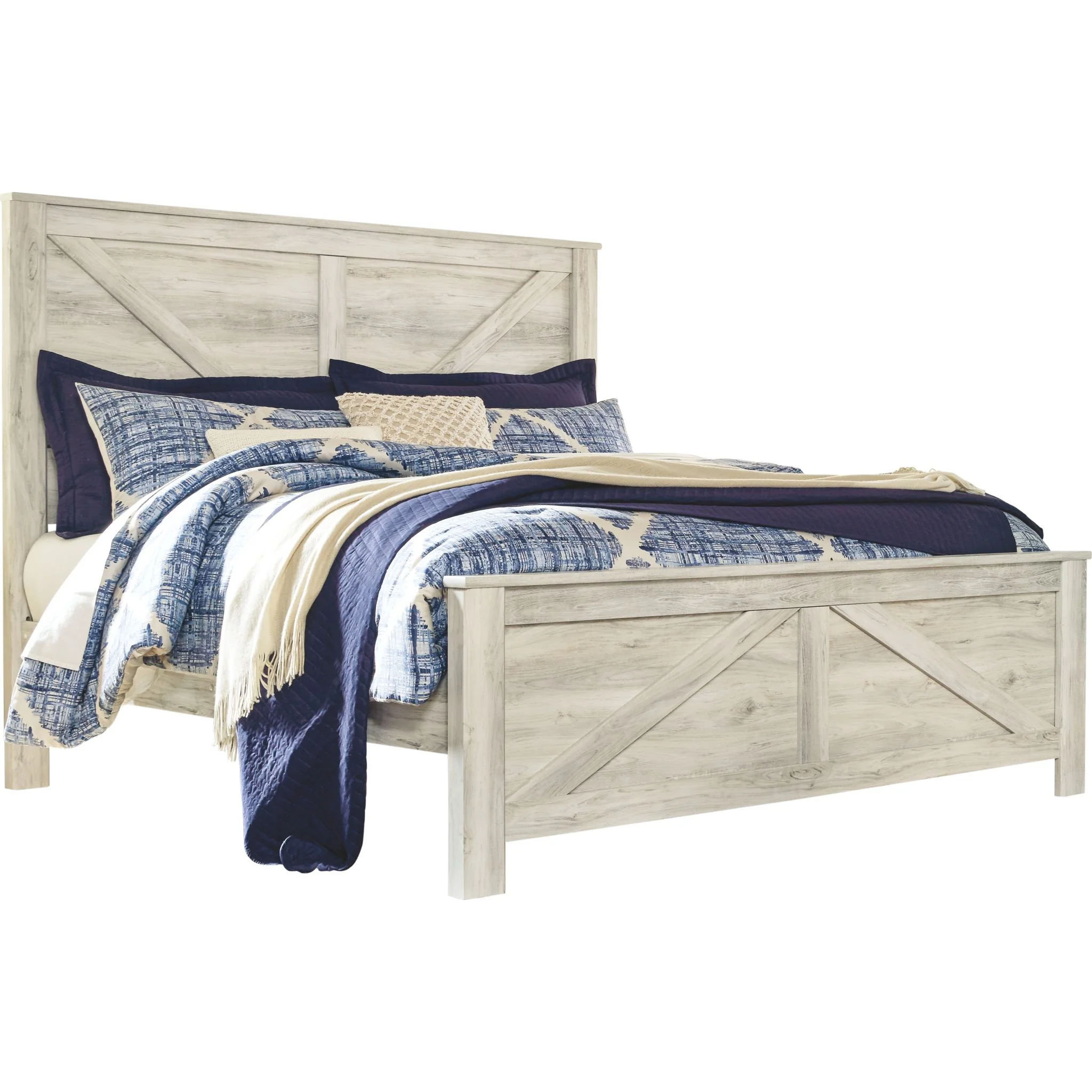 Bellaby 5 Piece Crossbuck Panel Bedroom - Image 12