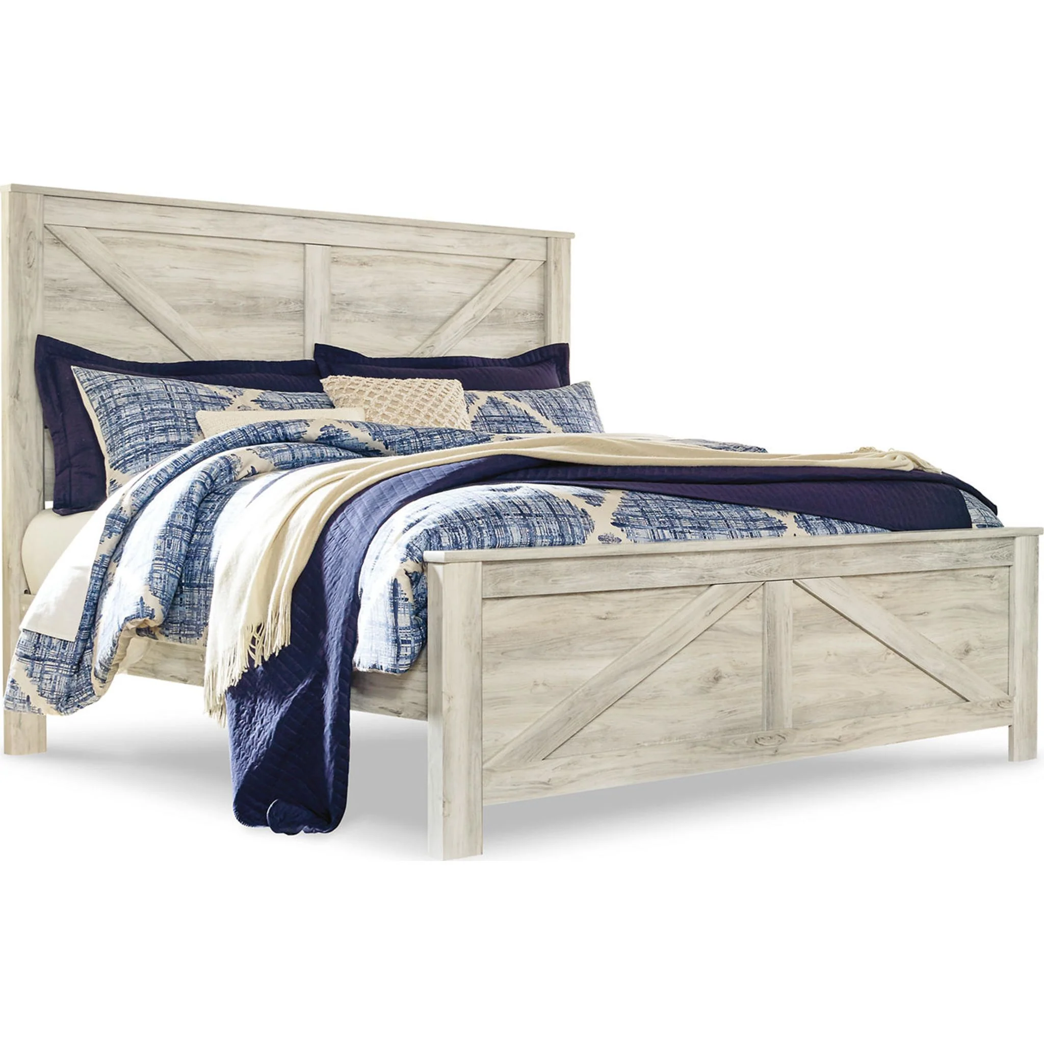 Bellaby 5 Piece Crossbuck Panel Bedroom - Image 18