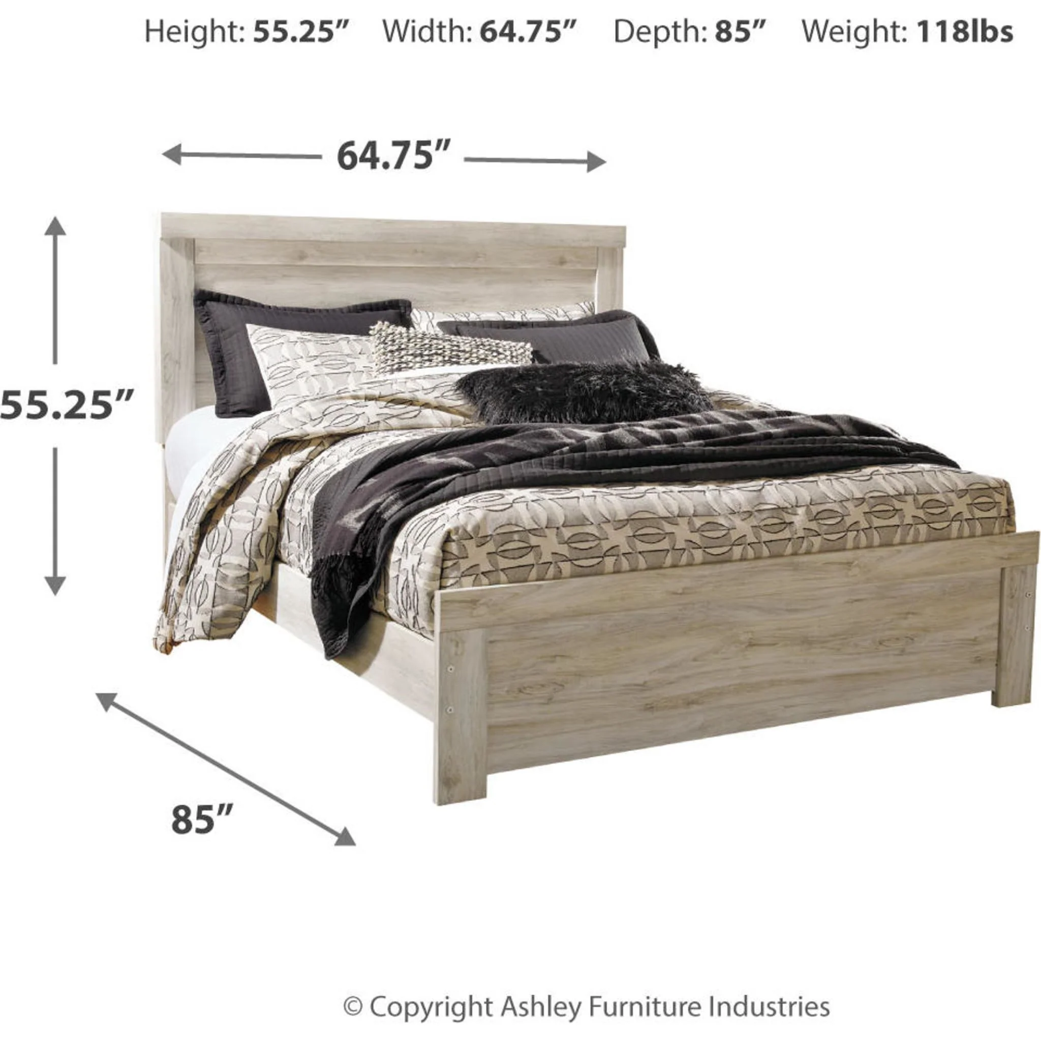 Bellaby 5 Piece Panel Bedroom - Image 11