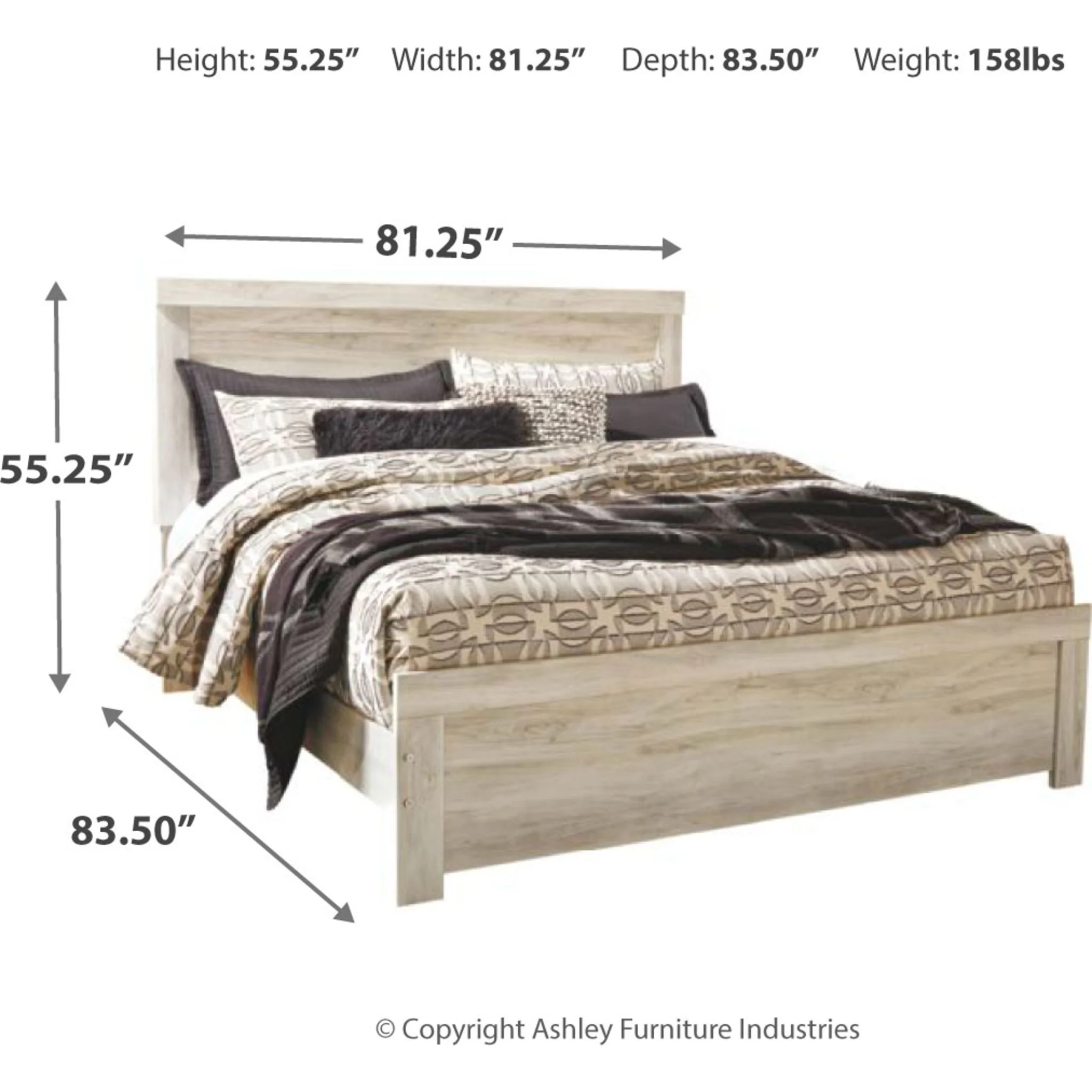 Bellaby 5 Piece Panel Bedroom - Image 24