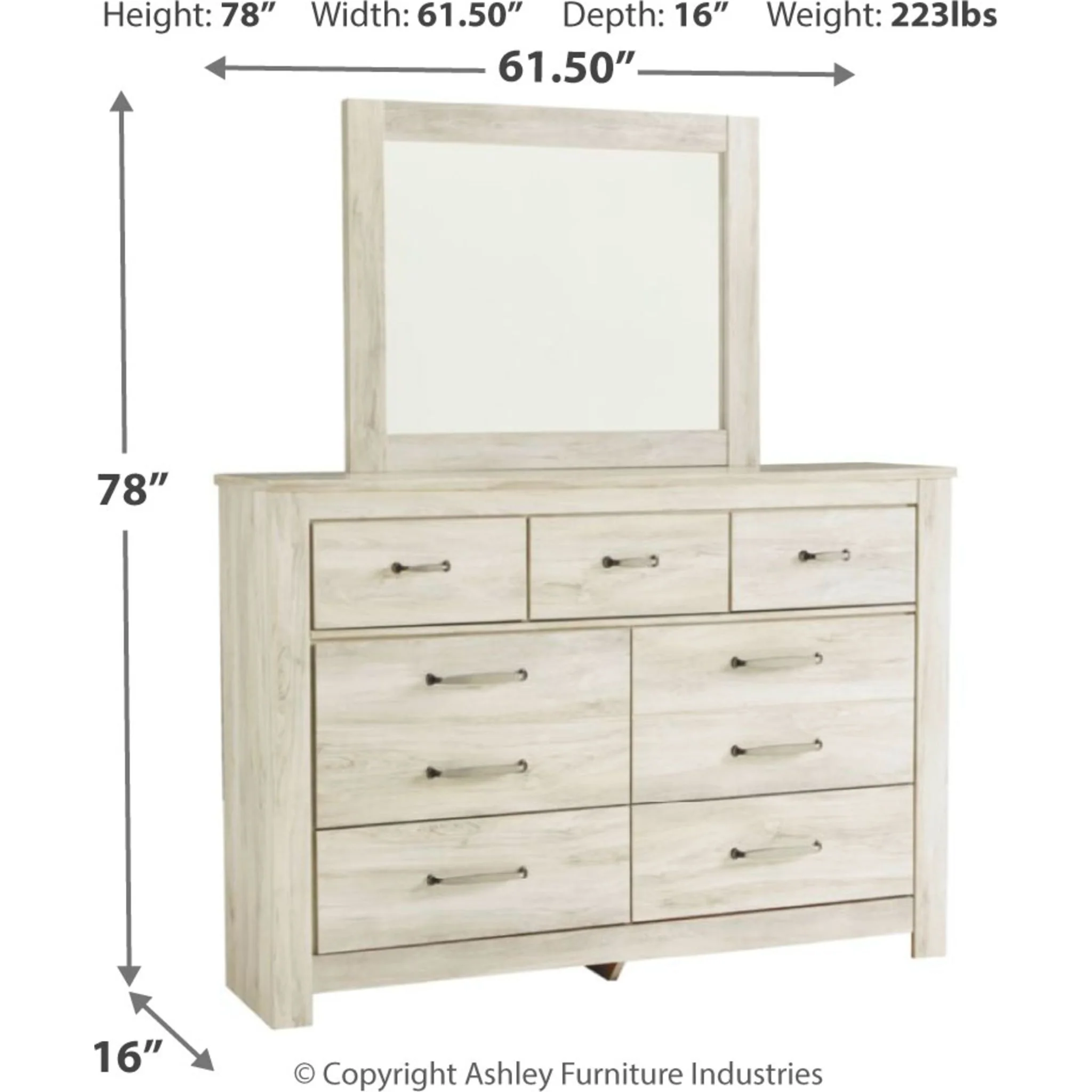 Bellaby 5 Piece Panel Bedroom - Image 25
