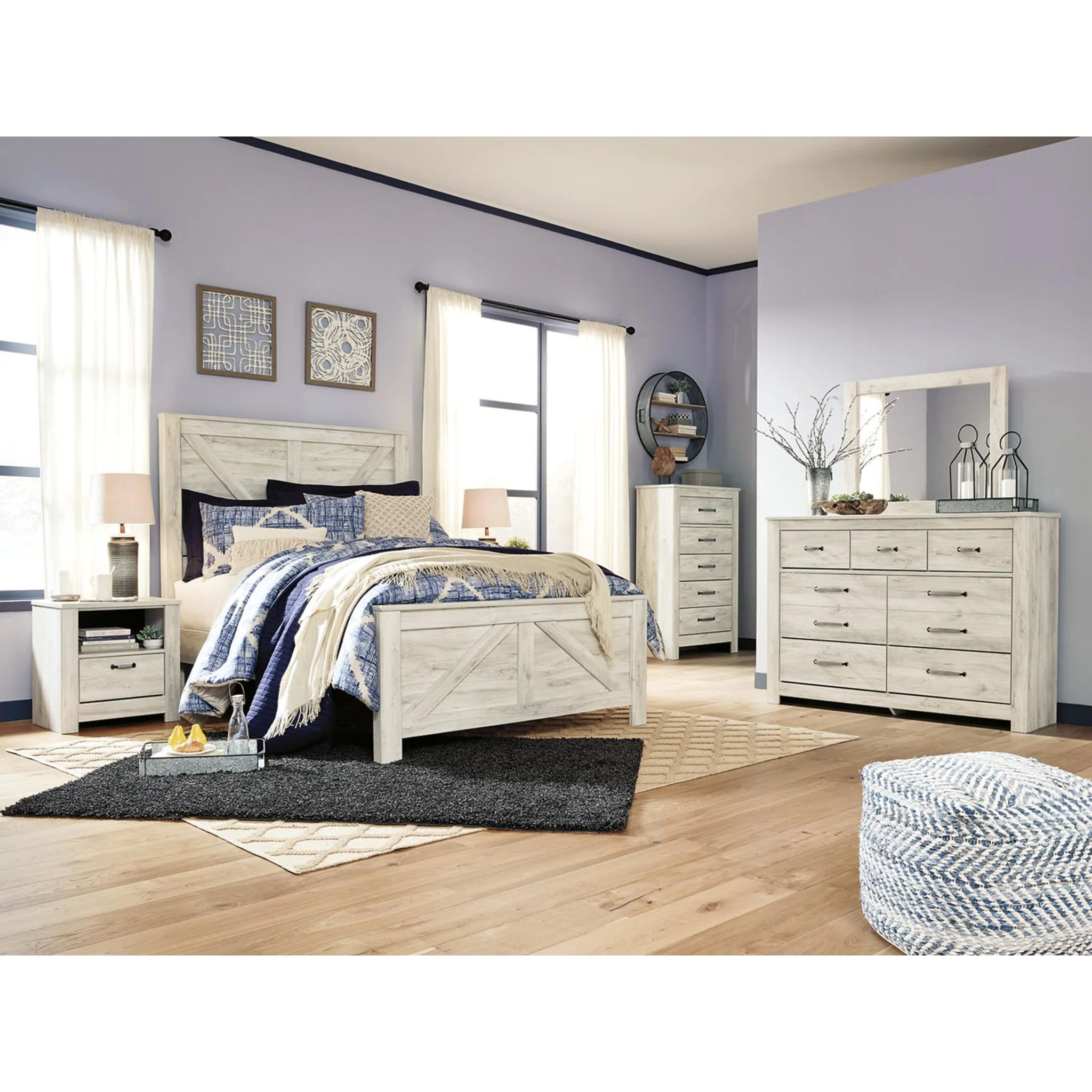 Bellaby Crossbuck Panel Bed - Image 12