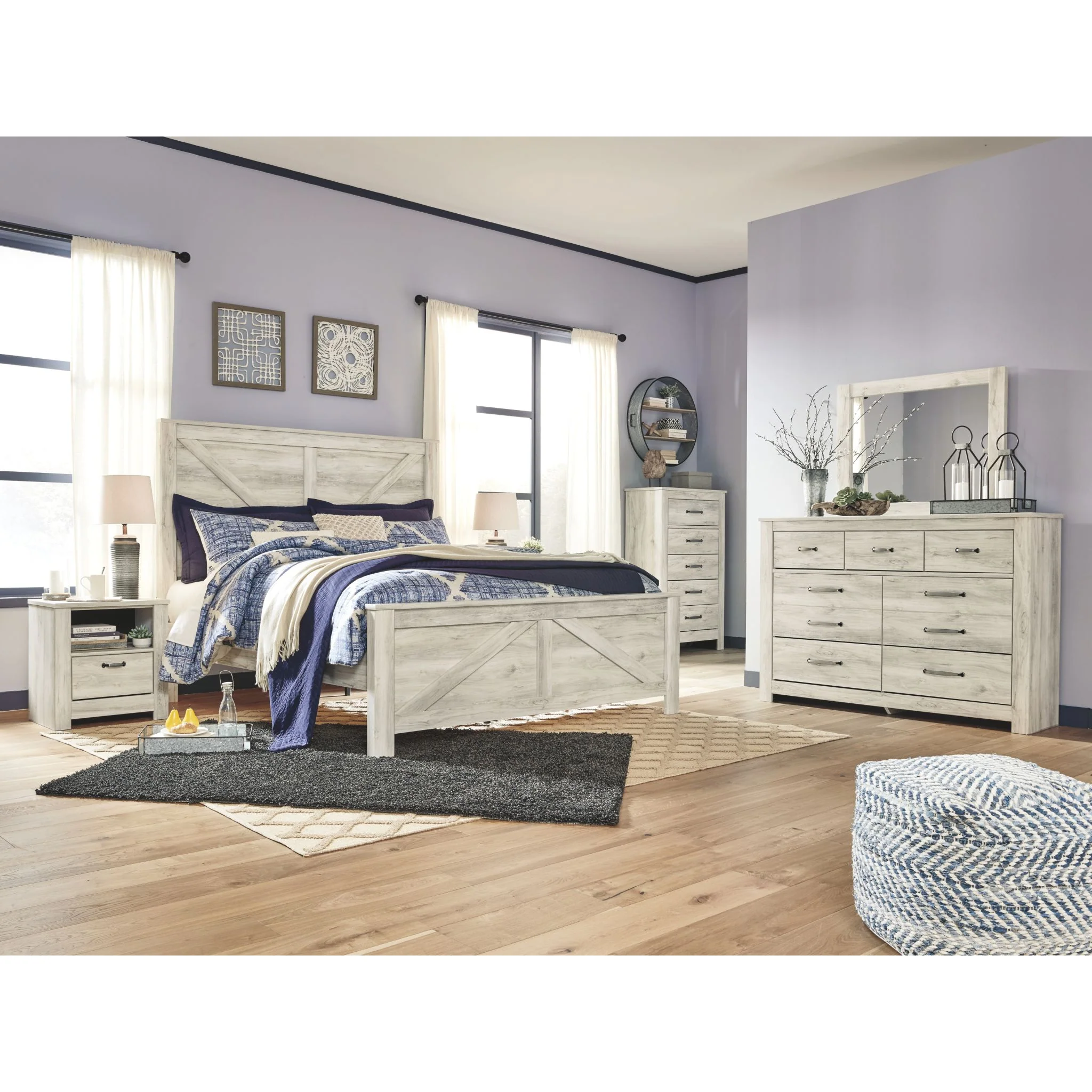Bellaby Crossbuck Panel Bed - Image 16