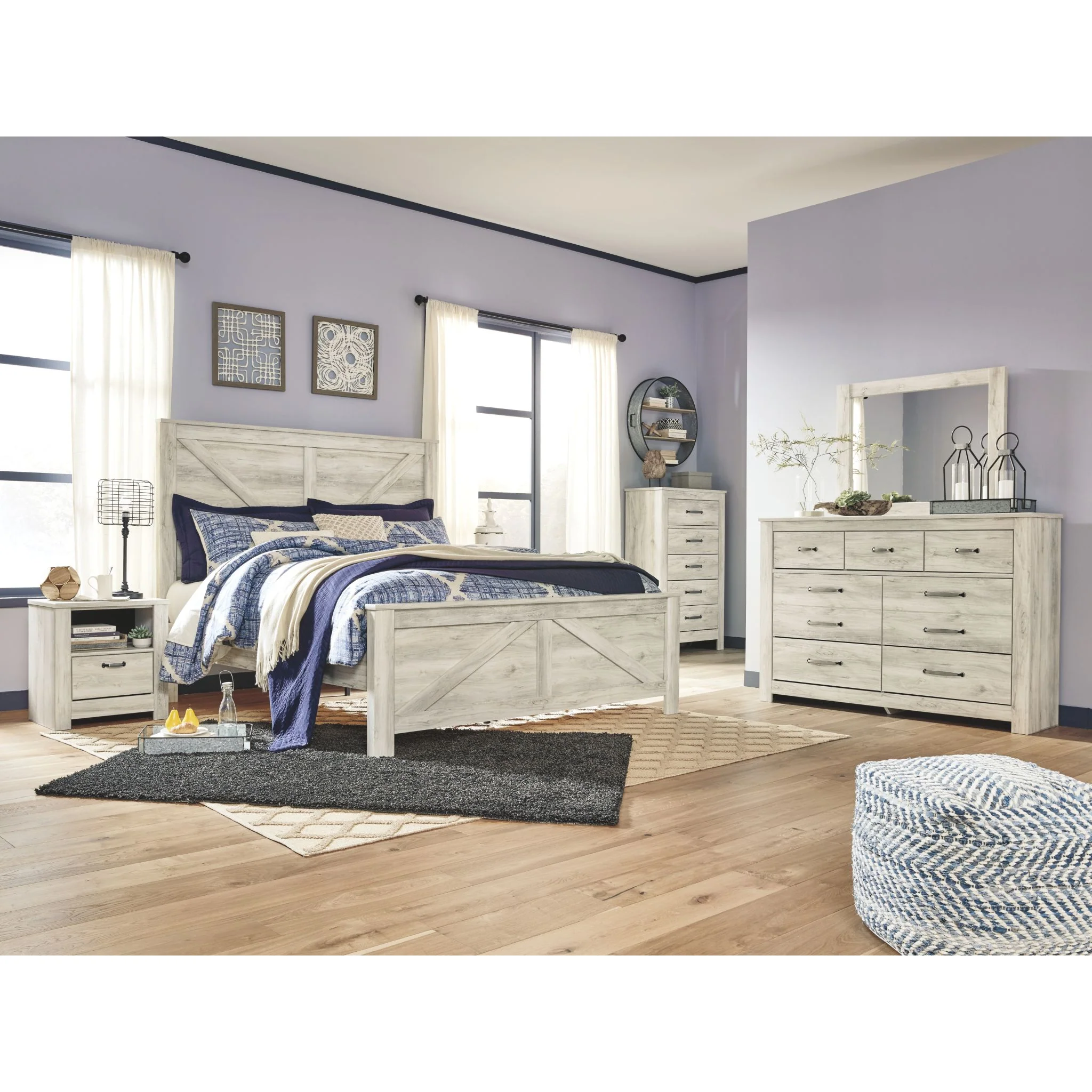 Bellaby Crossbuck Panel Bed - Image 17