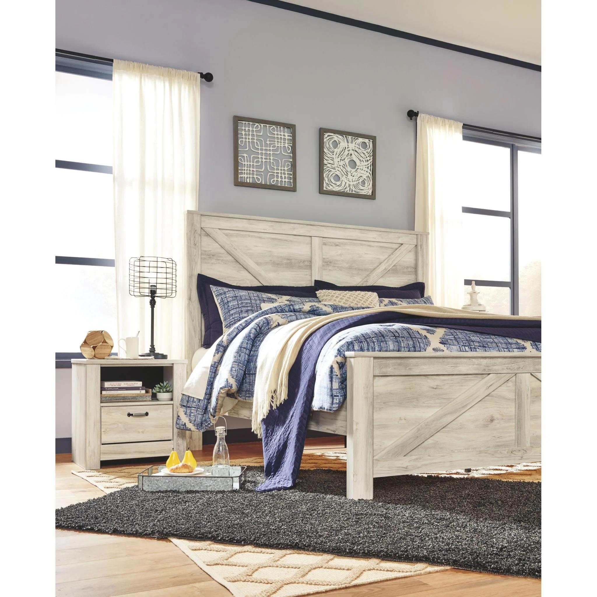 Bellaby Crossbuck Panel Bed - Image 19
