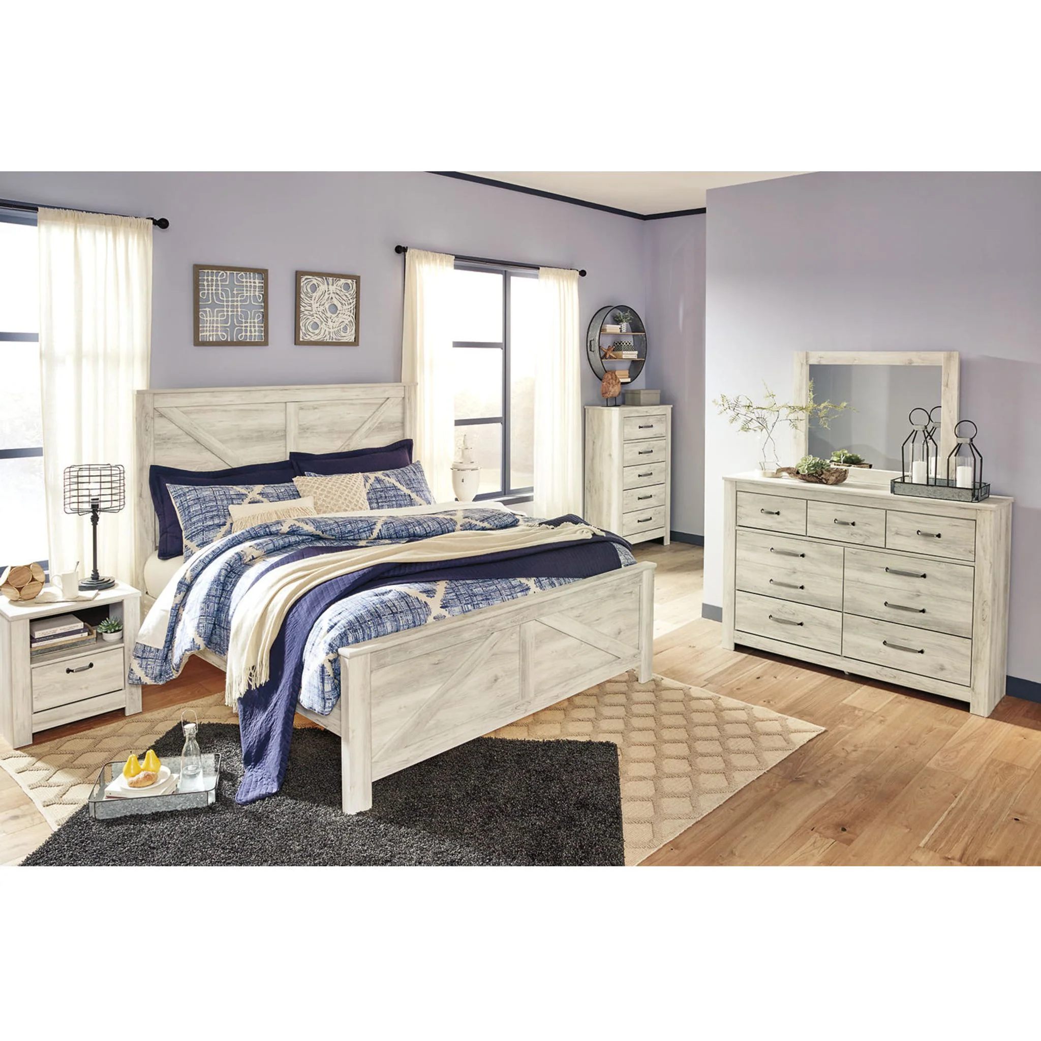 Bellaby Crossbuck Panel Bed - Image 25