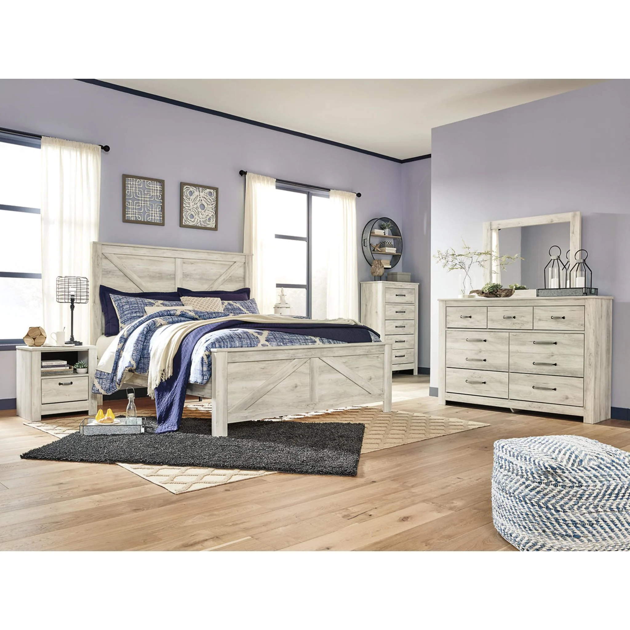 Bellaby Crossbuck Panel Bed - Image 29
