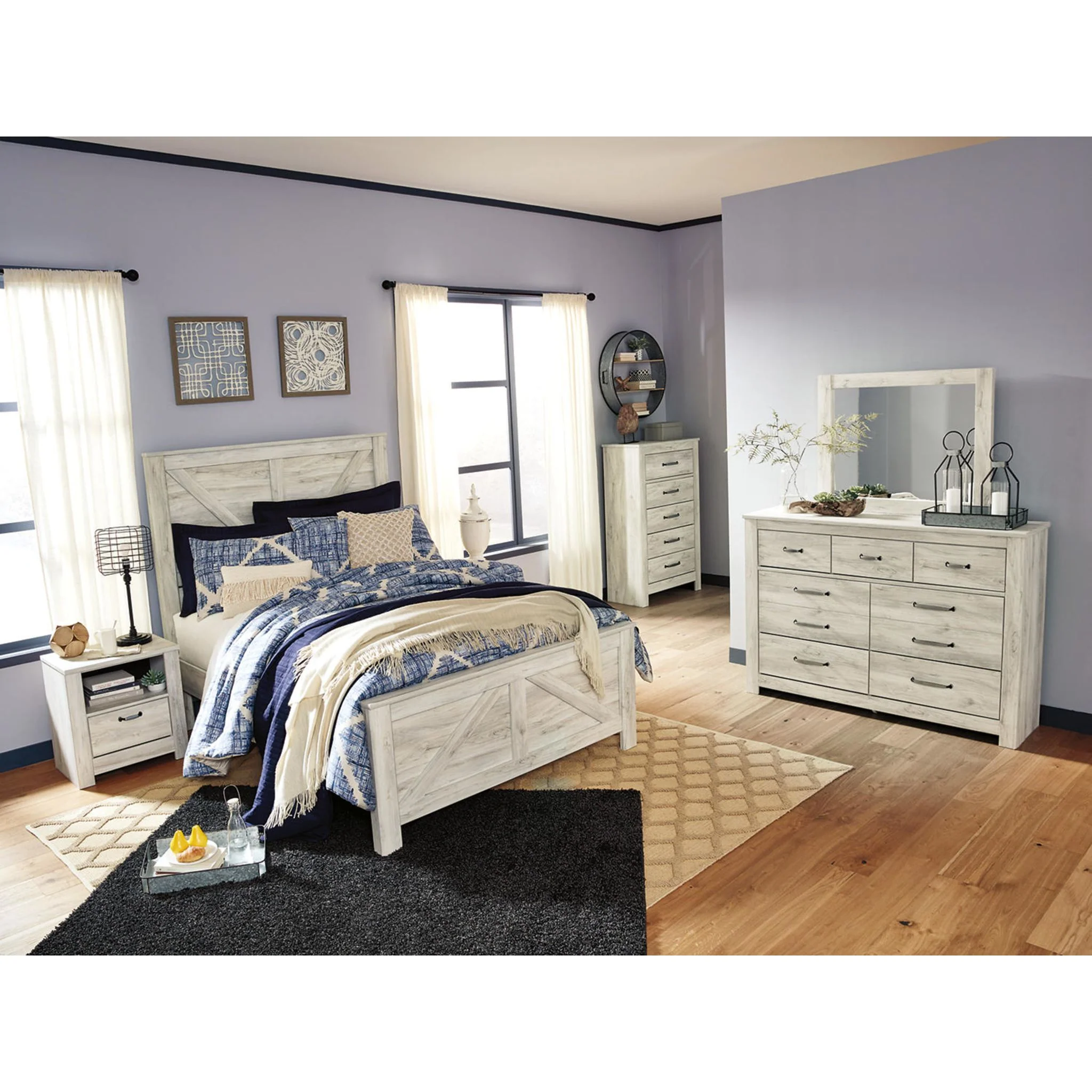 Bellaby Crossbuck Panel Bed - Image 9