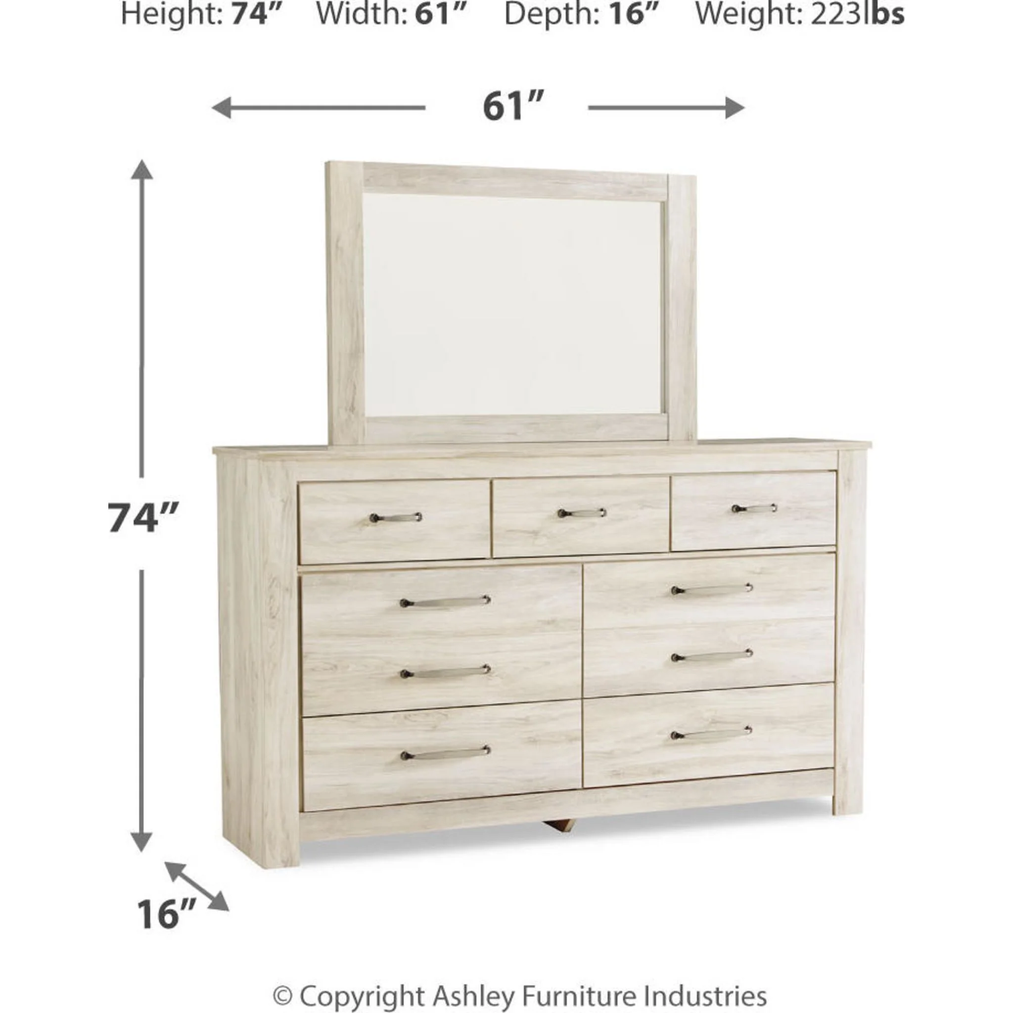 Bellaby Dresser and Mirror - Image 23