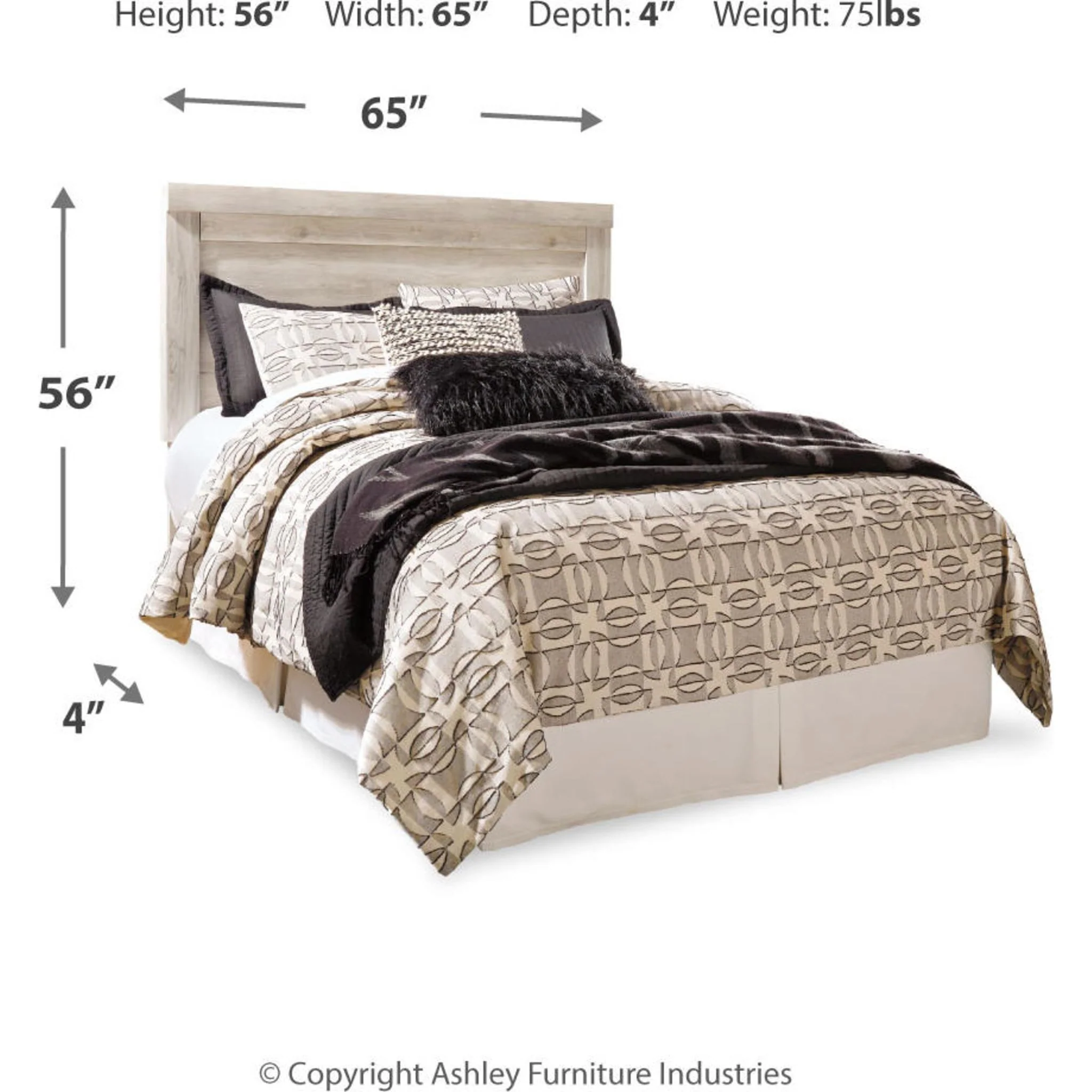 Bellaby Panel Headboard - Image 15