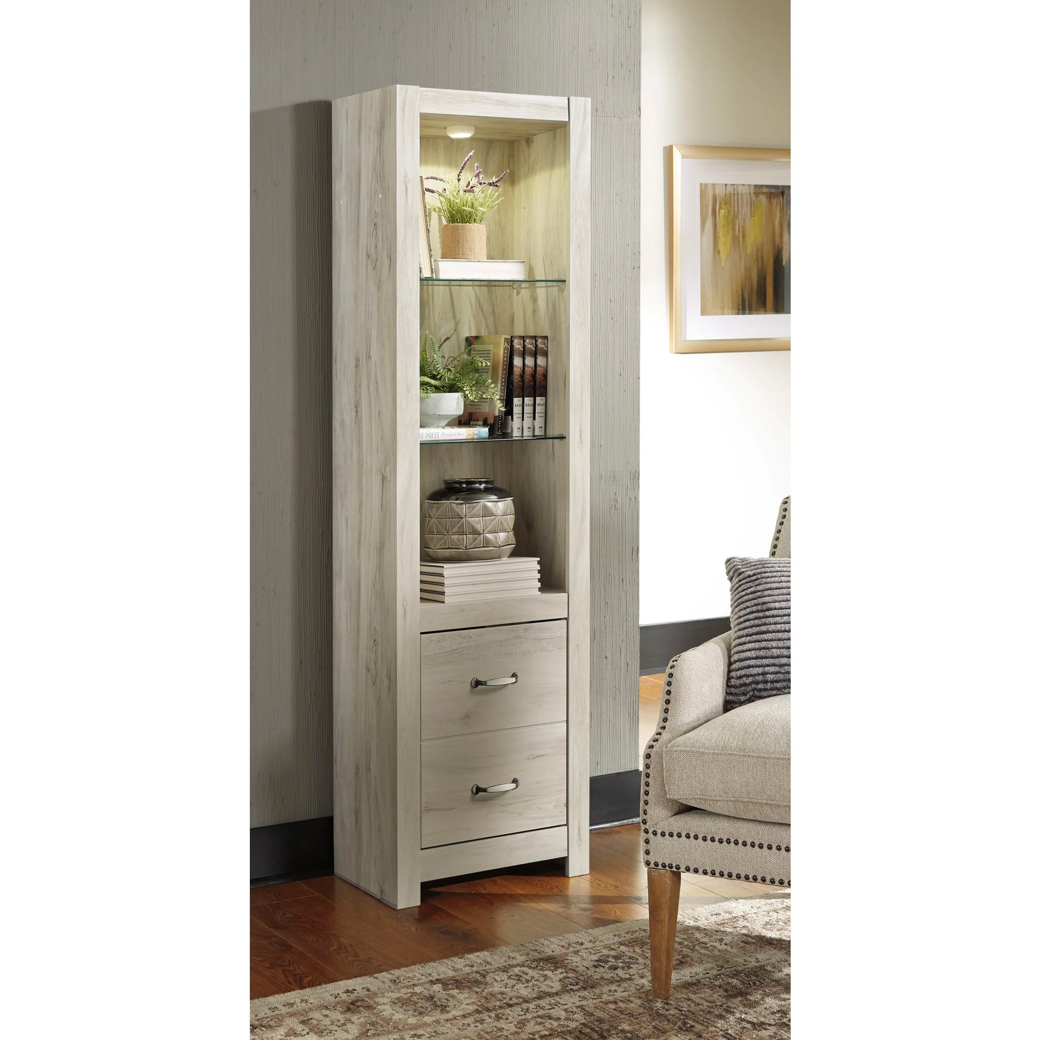 Bellaby Wall Unit with Fireplace Insert - Image 11