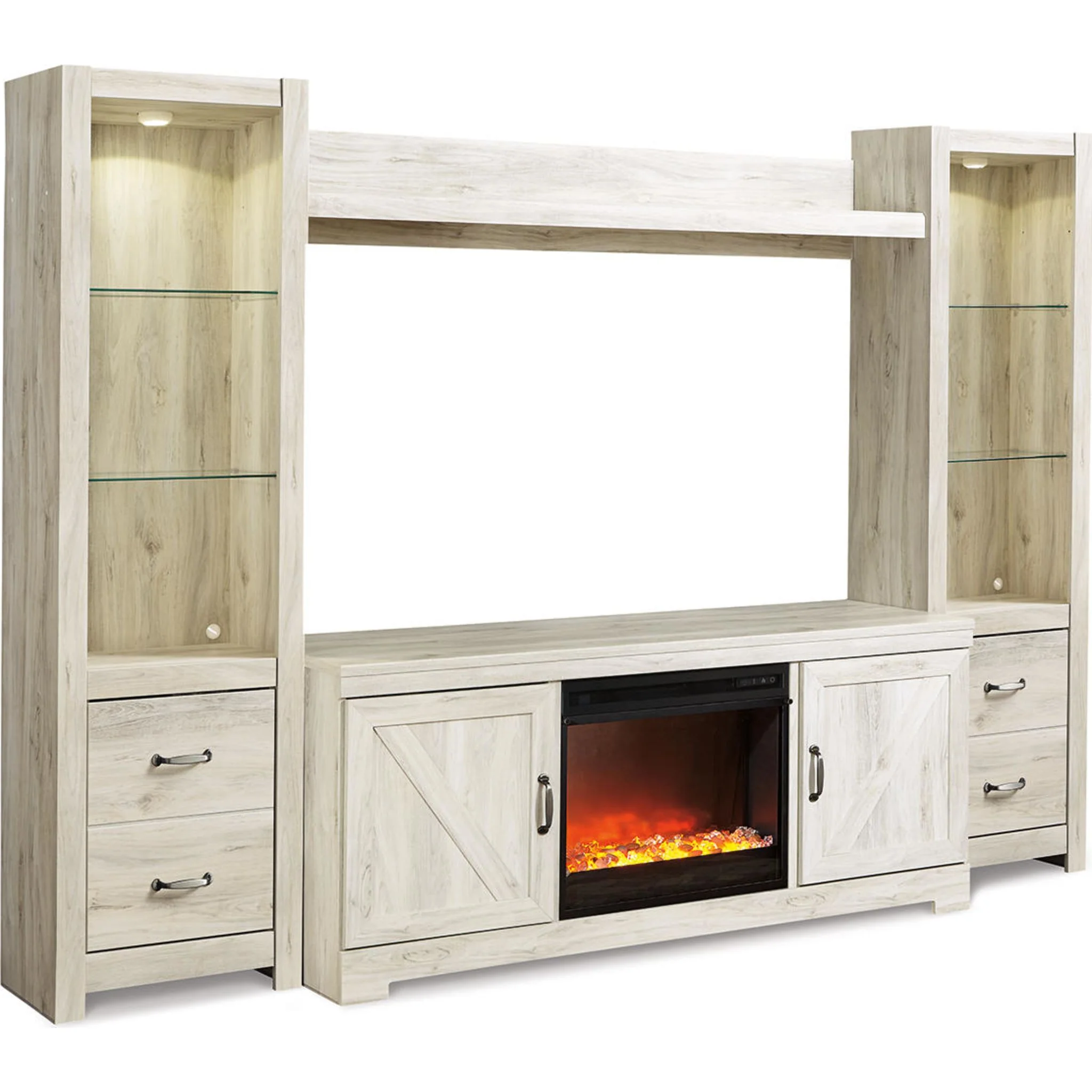 Bellaby Wall Unit with Fireplace Insert - Image 23