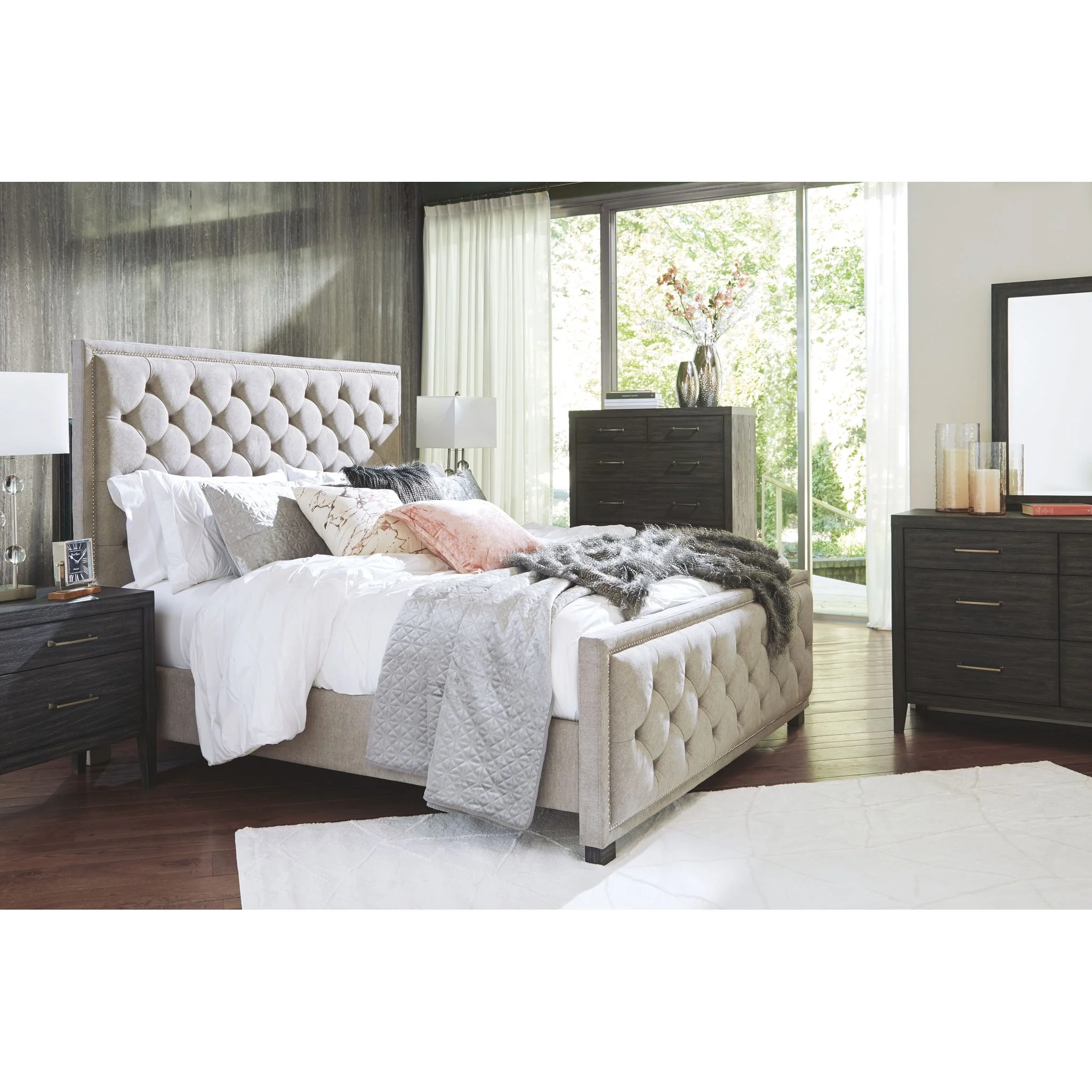 Bellvern-Exclusive Upholstered Bed - Image 7