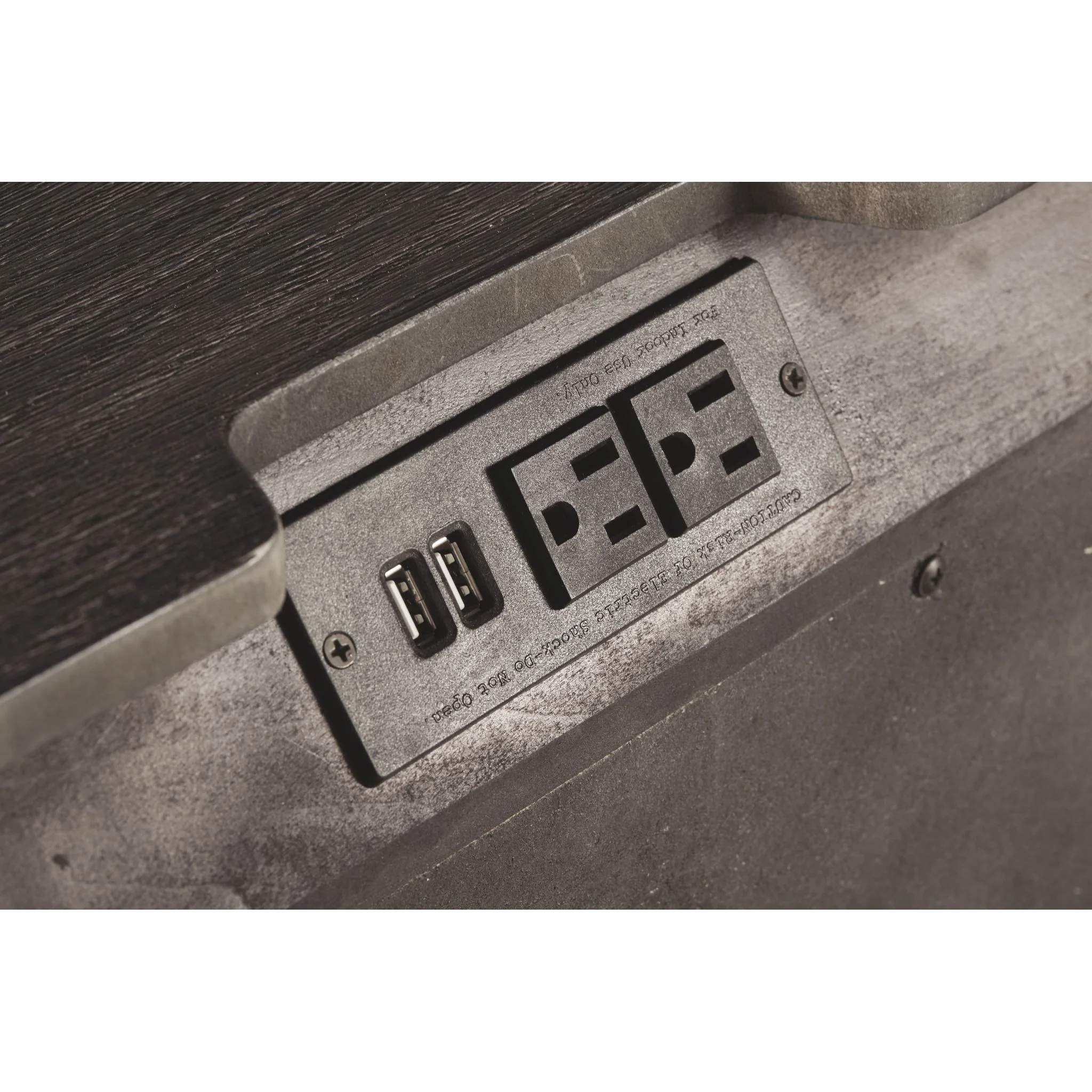 Bellvern-Exclusive Two Drawer Nightstand - Image 6