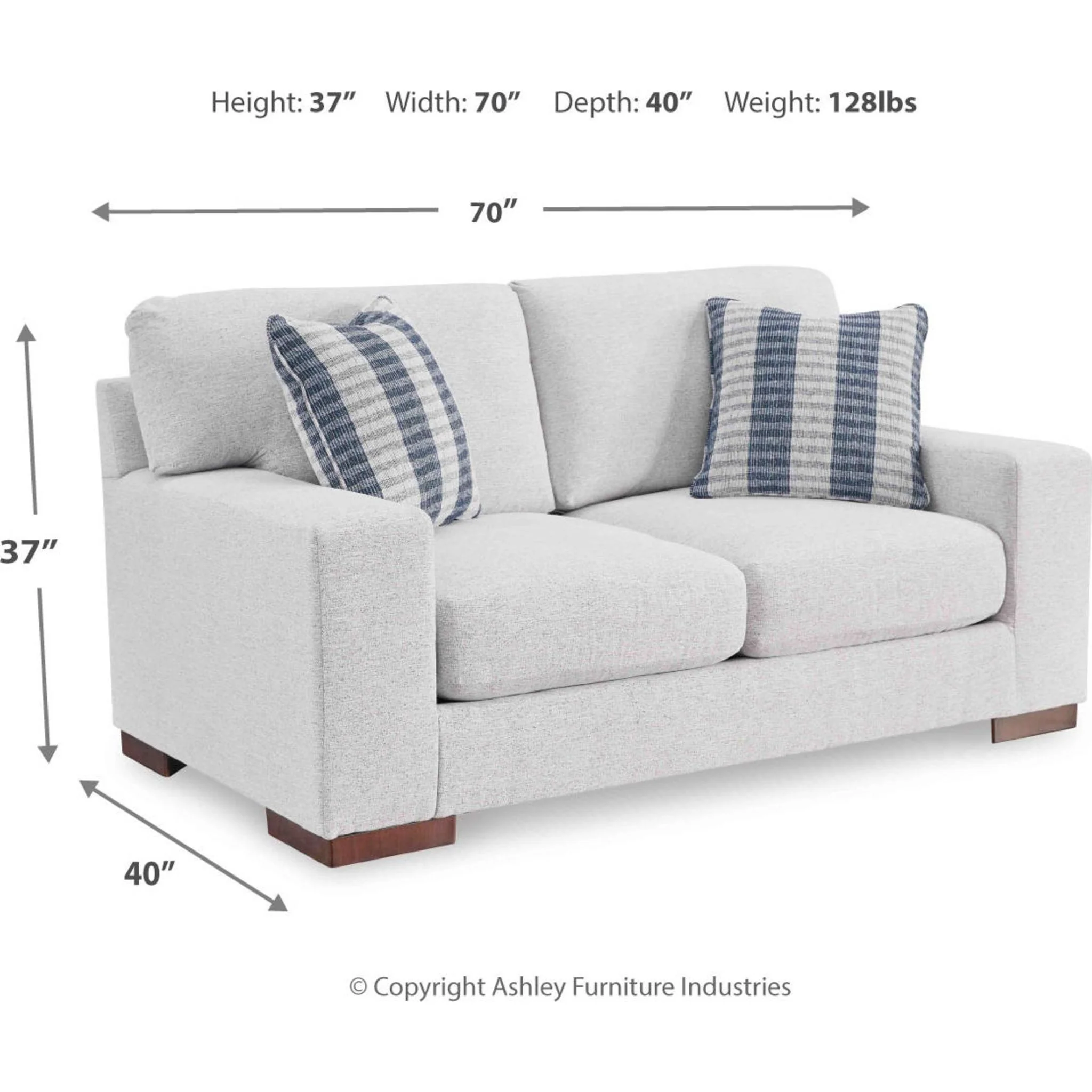 Belvoir-Exclusive Loveseat - Image 46