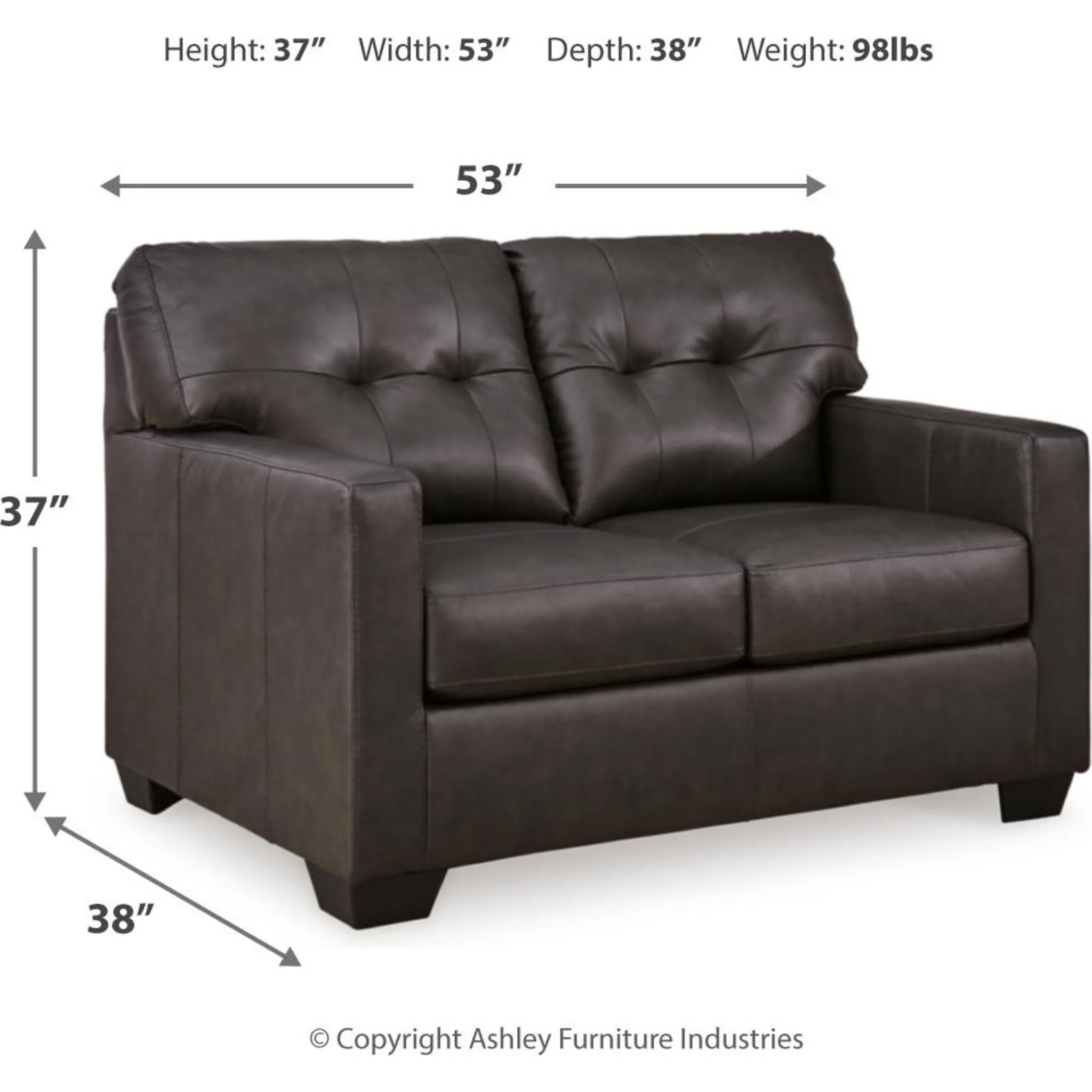 Belziani Loveseat - Image 11