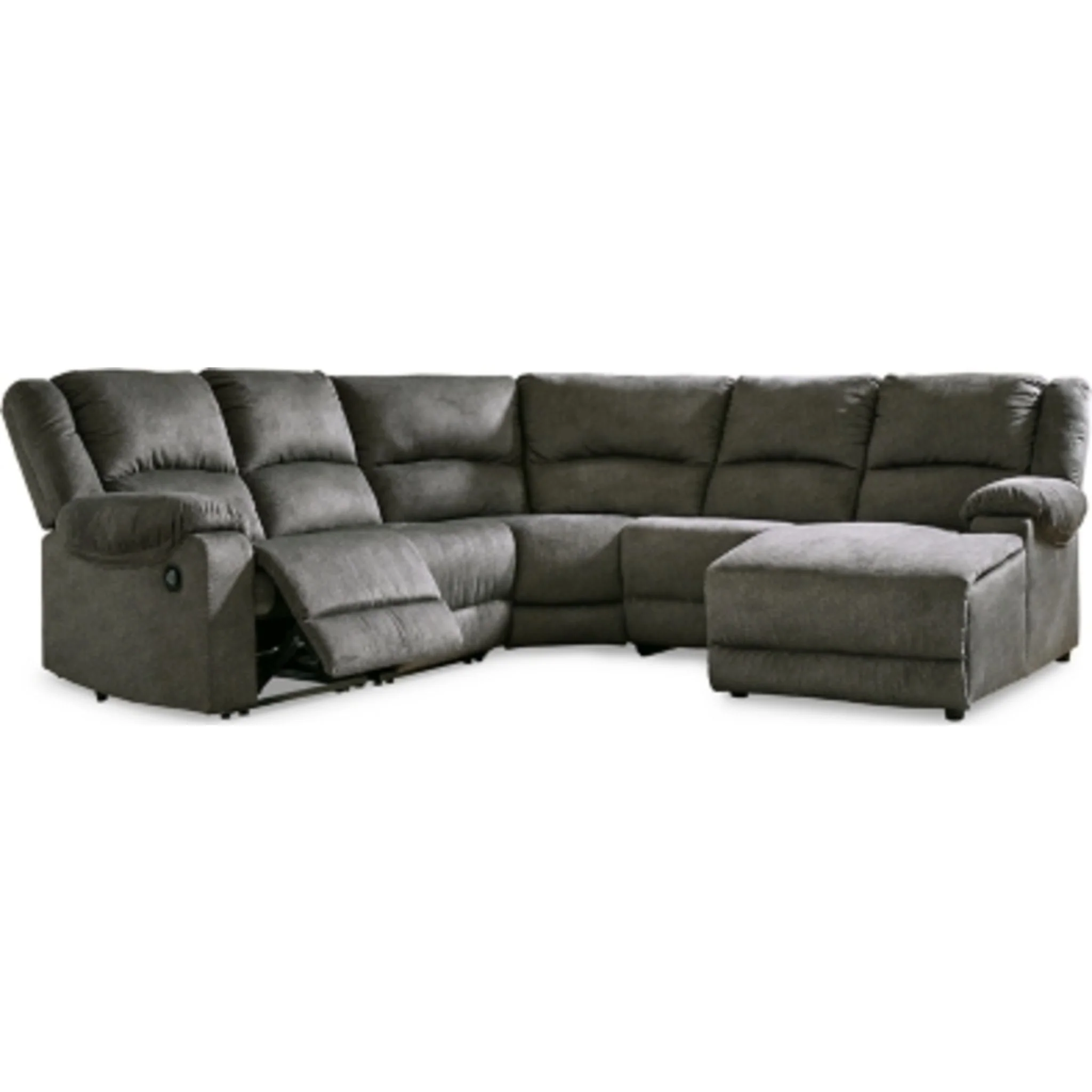 Benlocke 5 Piece Reclining Sectional - Image 4