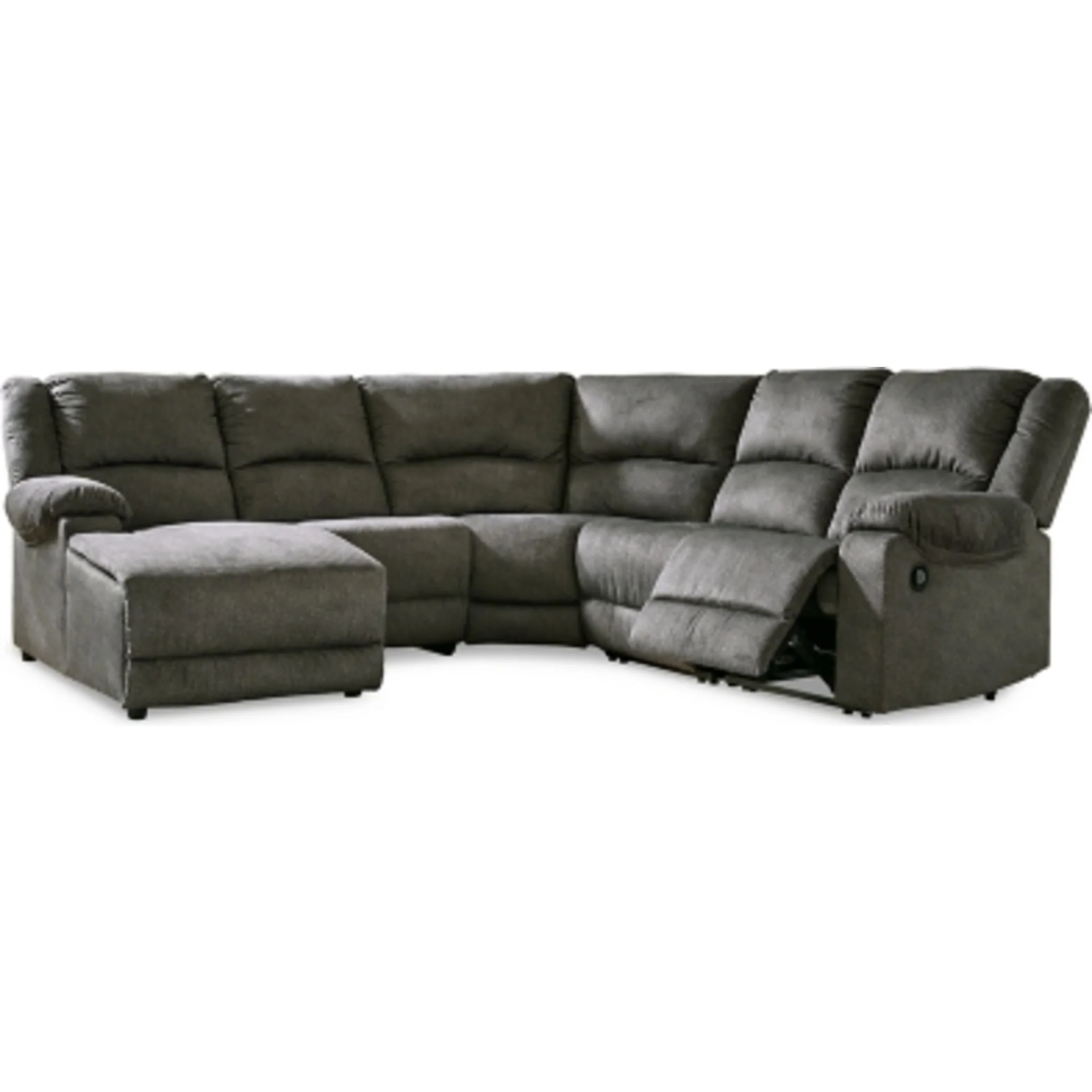 Benlocke 5 Piece Reclining Sectional - Image 3