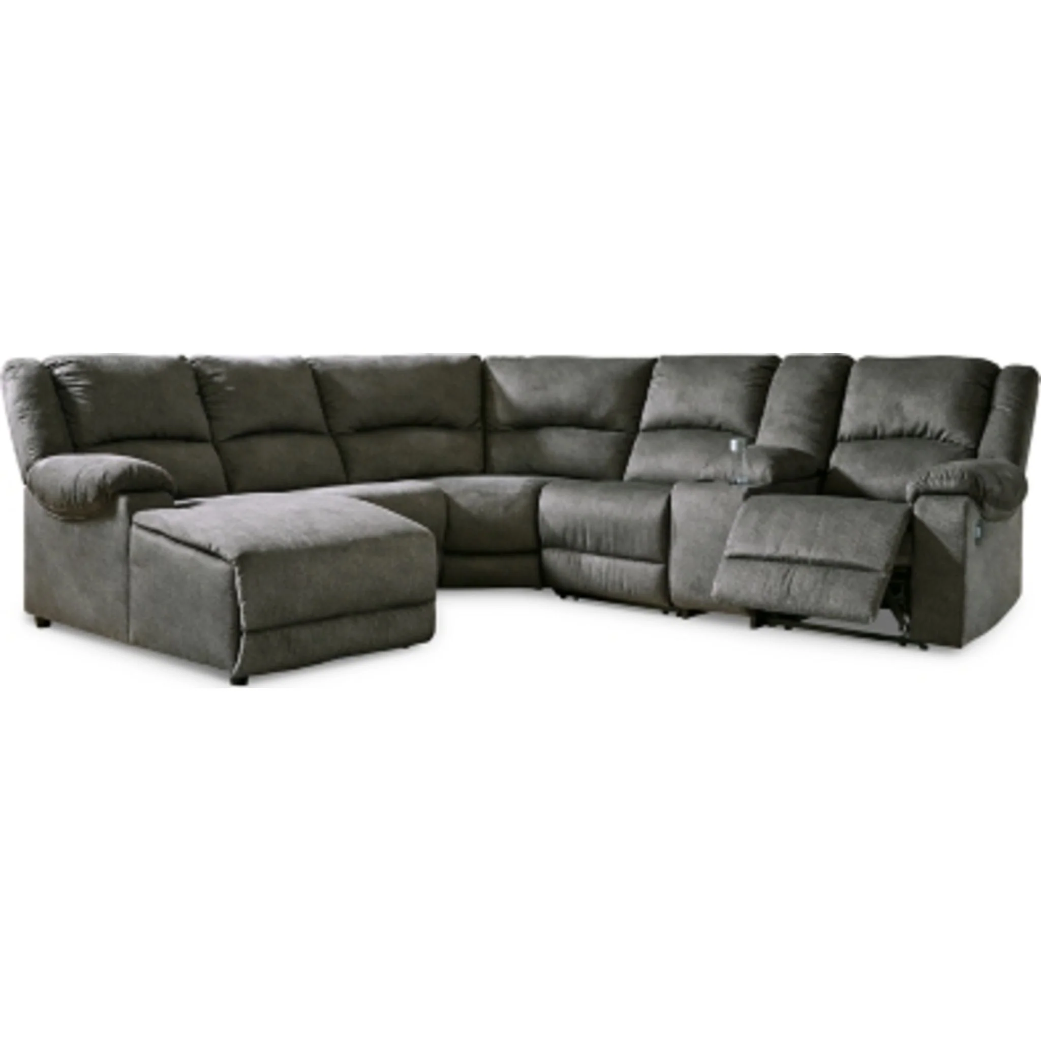 Benlocke 6 Piece Reclining Sectional - Image 4