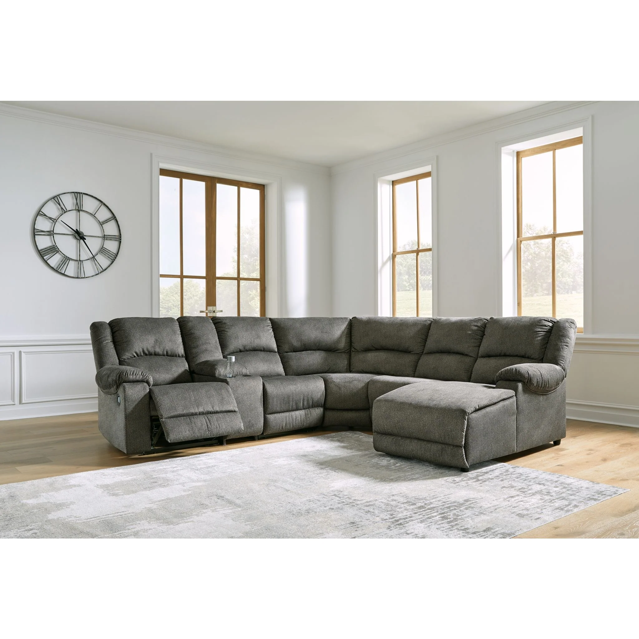 Benlocke 6 Piece Reclining Sectional - Image 2