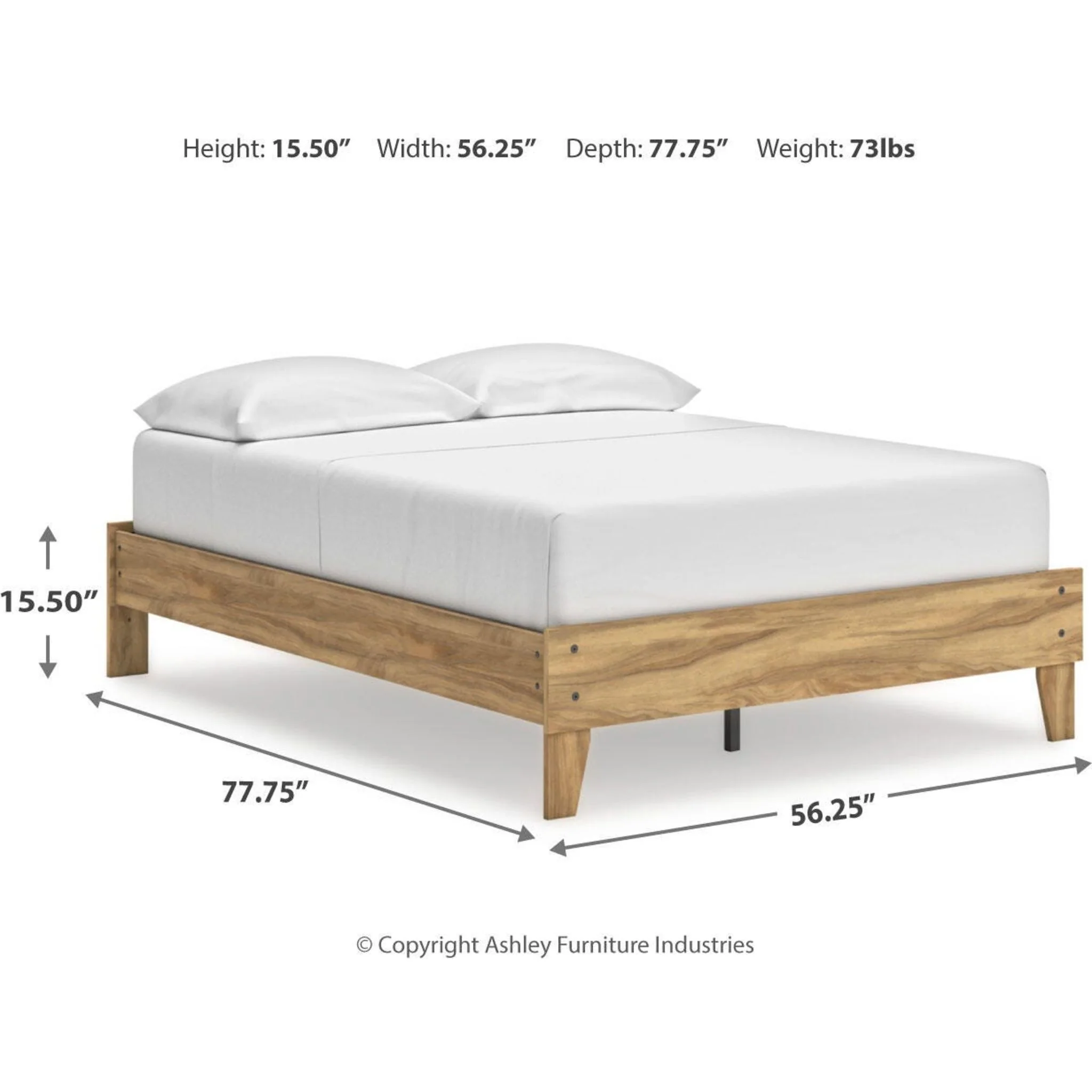 Bermacy Full Platform Bed - Image 12