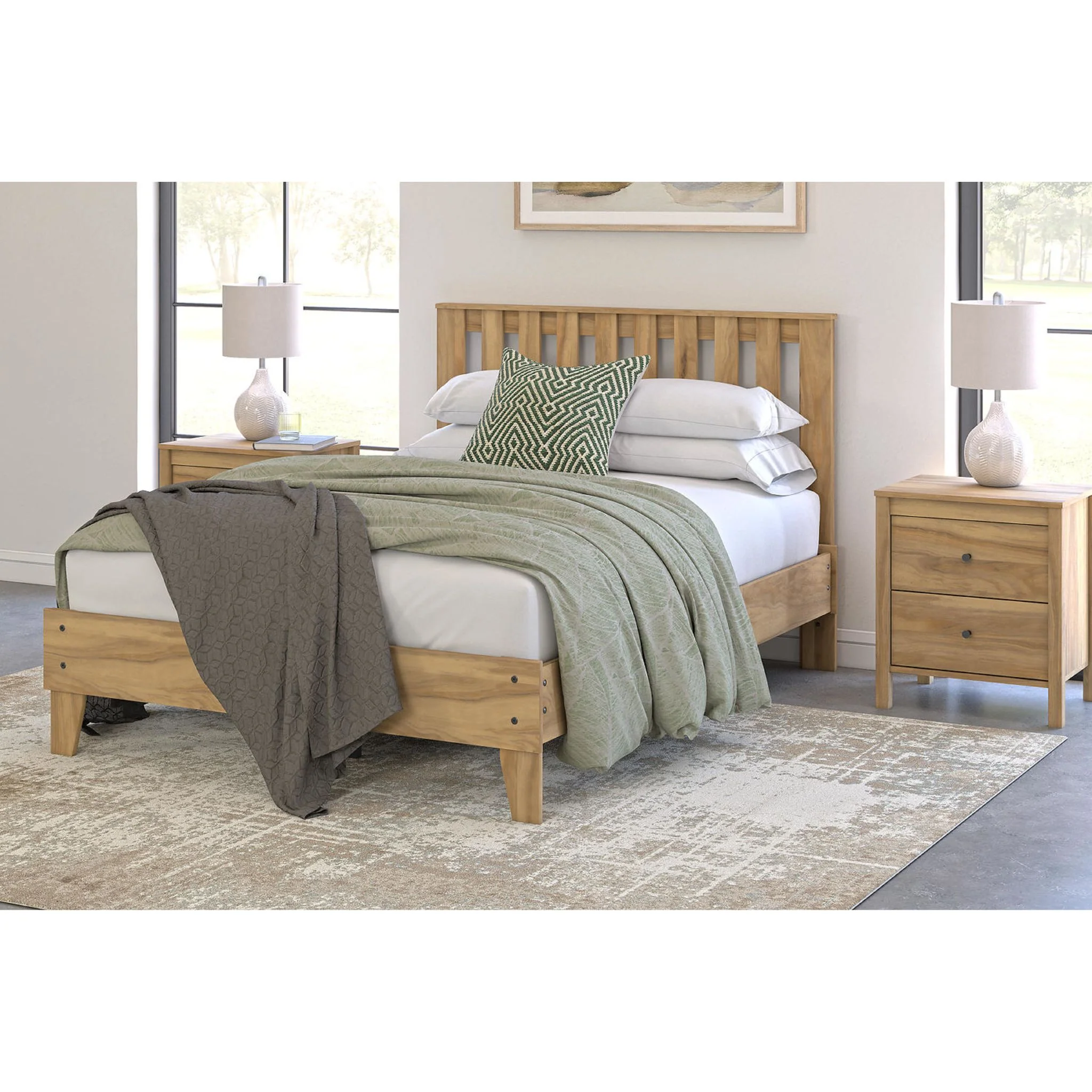 Bermacy Full Platform Bed - Image 9