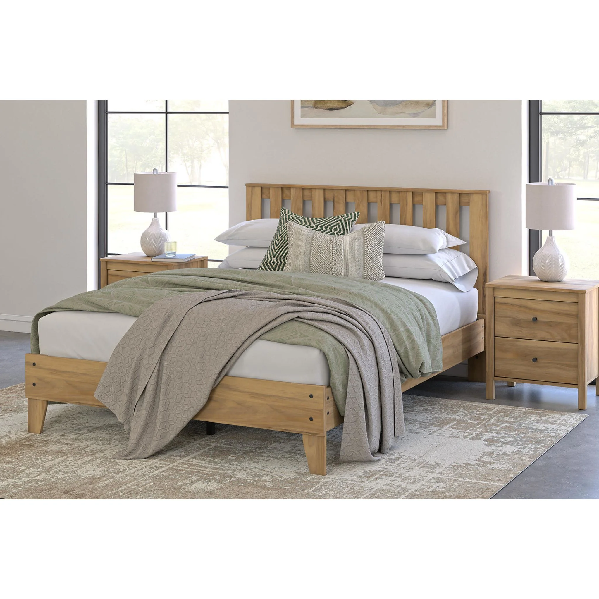 Bermacy Queen Platform Bed - Image 8