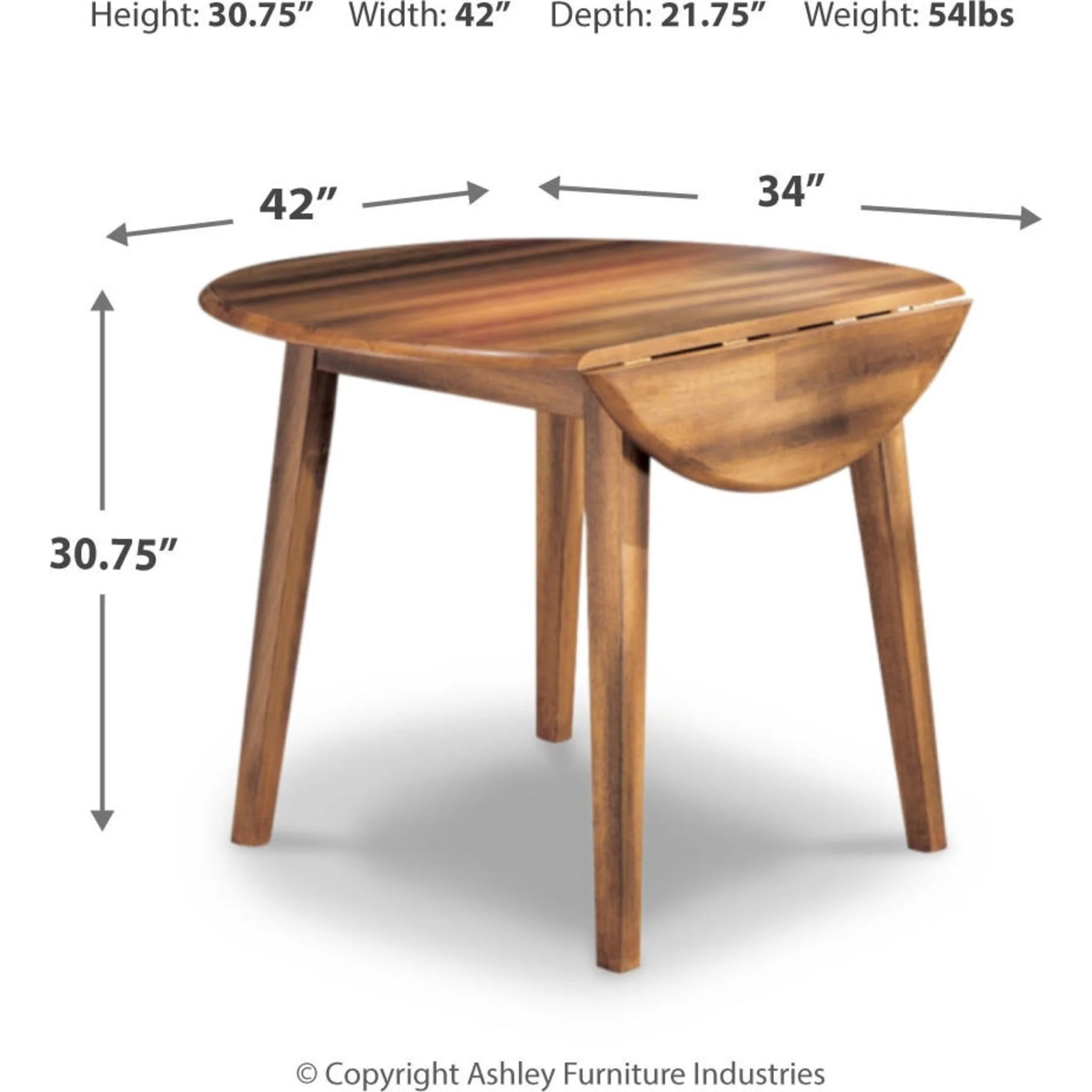 Berringer Drop Leaf Table - Image 11