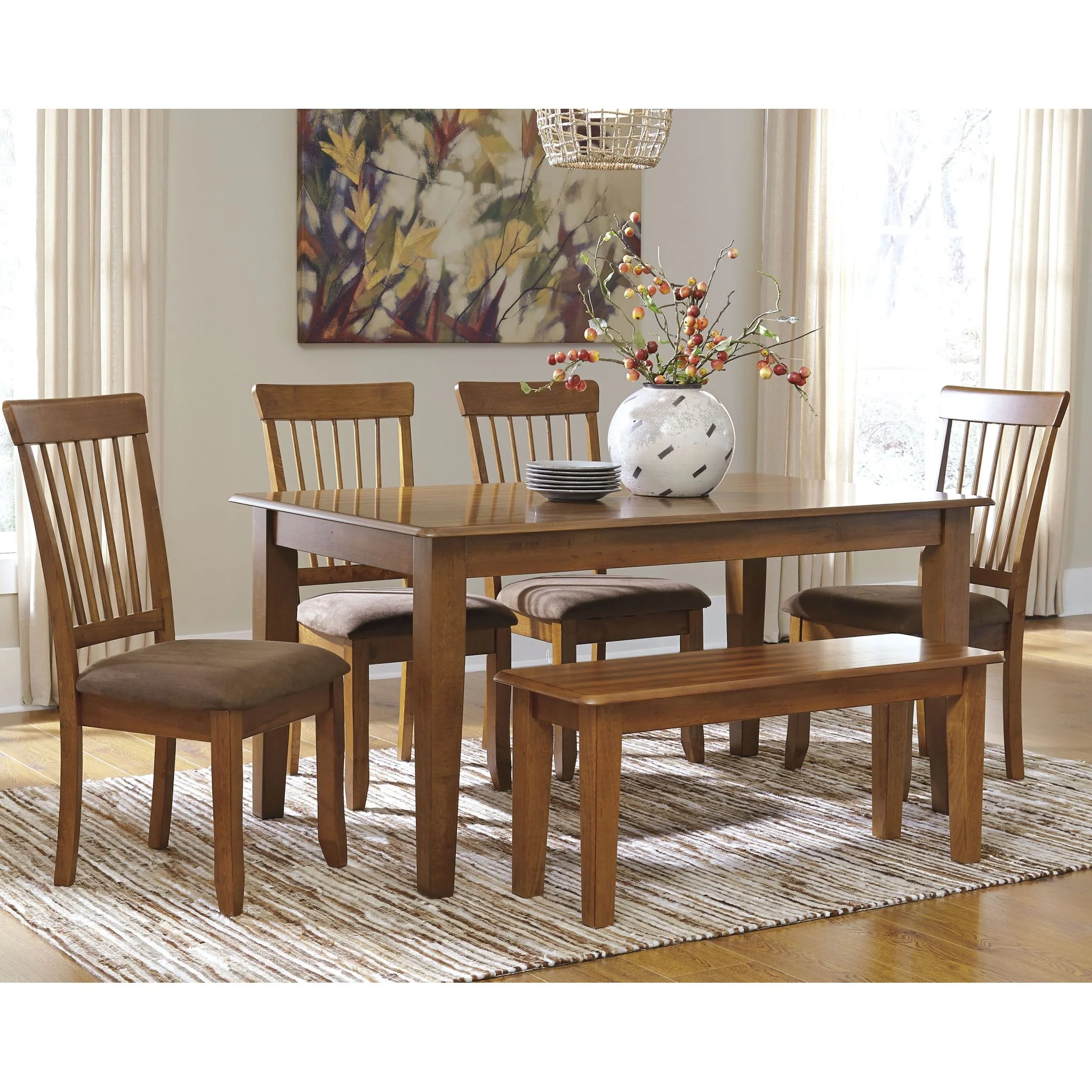 Berringer Table with Bench - Image 2