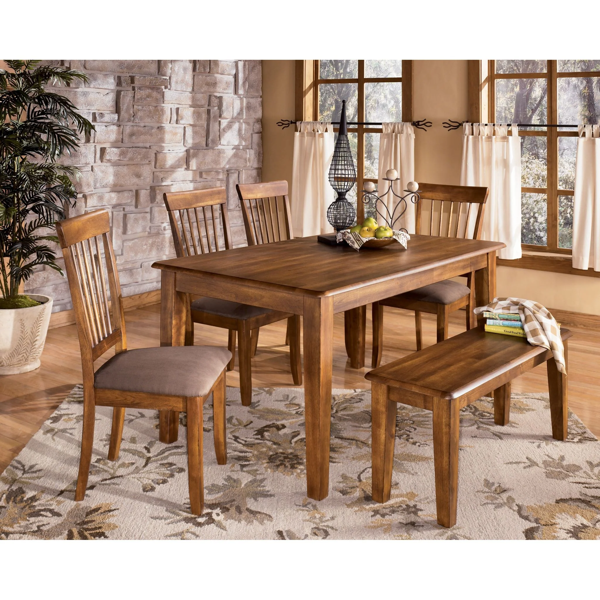 Berringer Table with Bench - Image 4