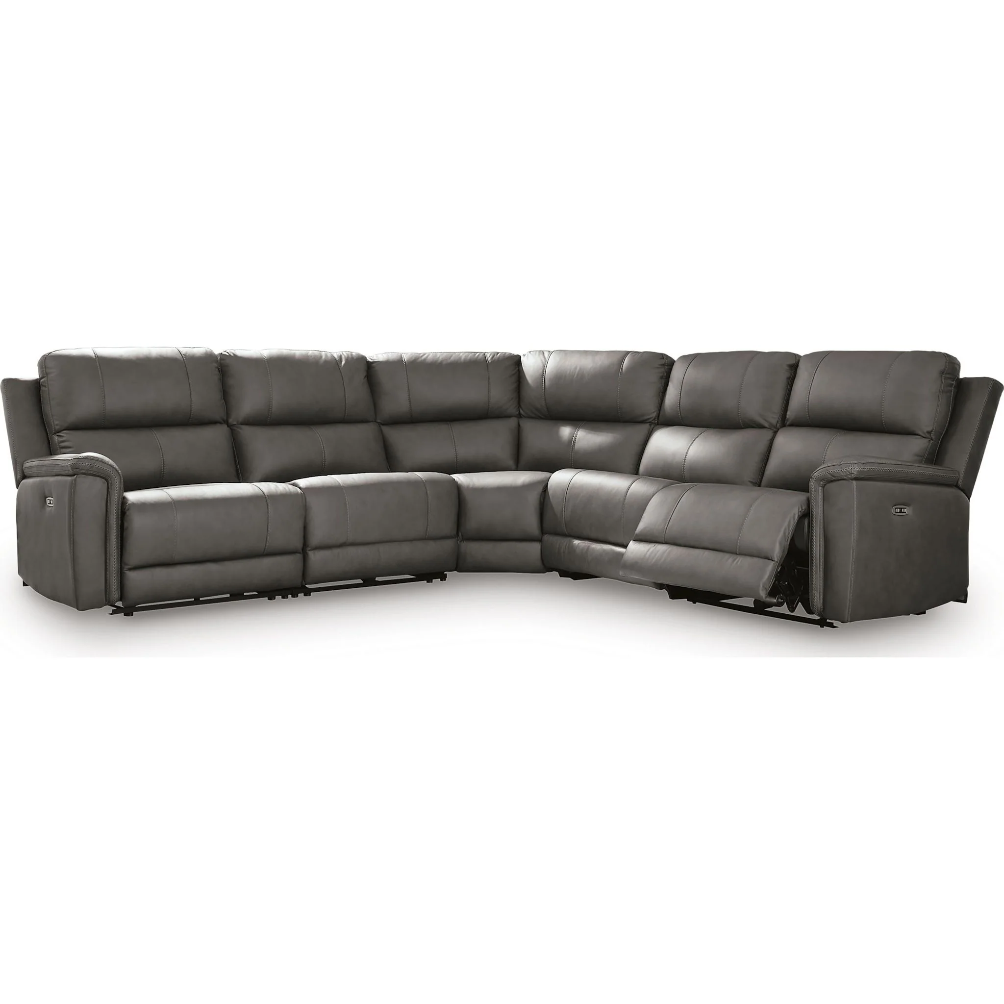 Beryton 5 Piece Power Reclining Sectional - Image 8
