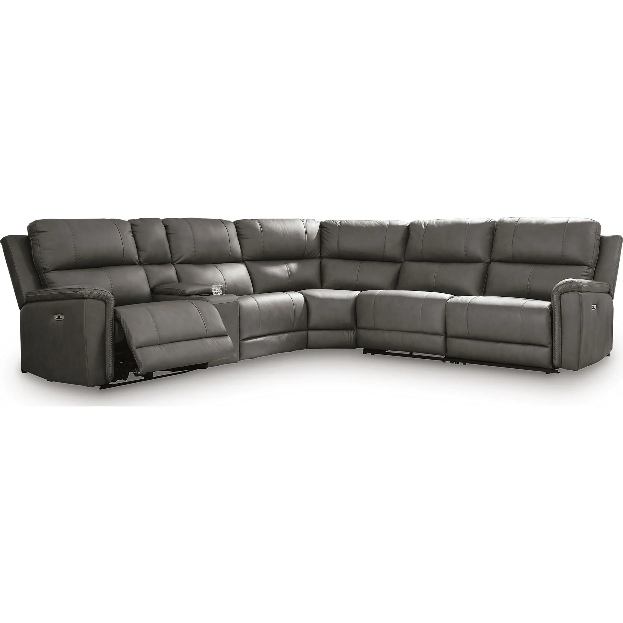 Beryton 6 Piece Power Reclining Sectional - Image 10