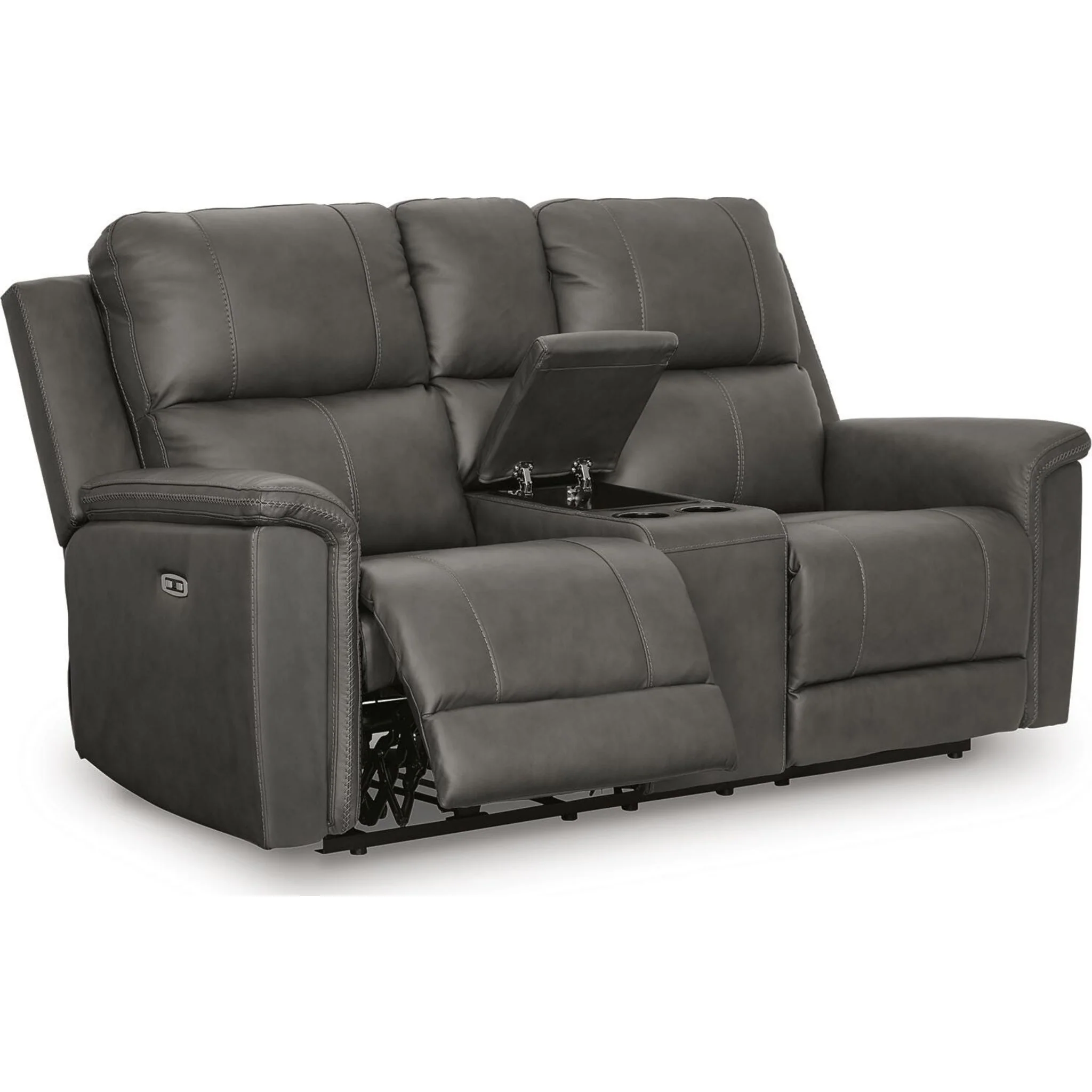 Beryton Power Reclining Loveseat with Console - Image 14
