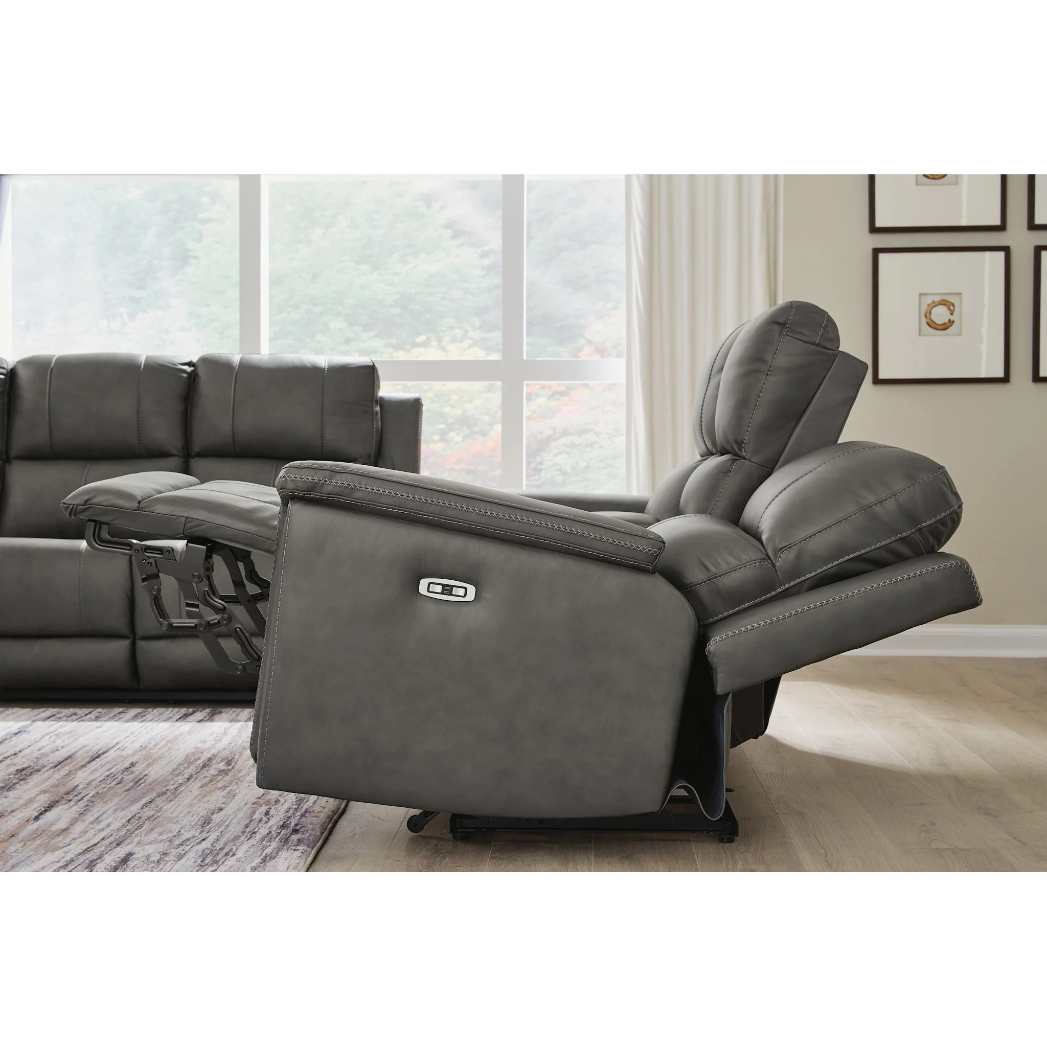 Beryton Power Reclining Loveseat with Console - Image 22