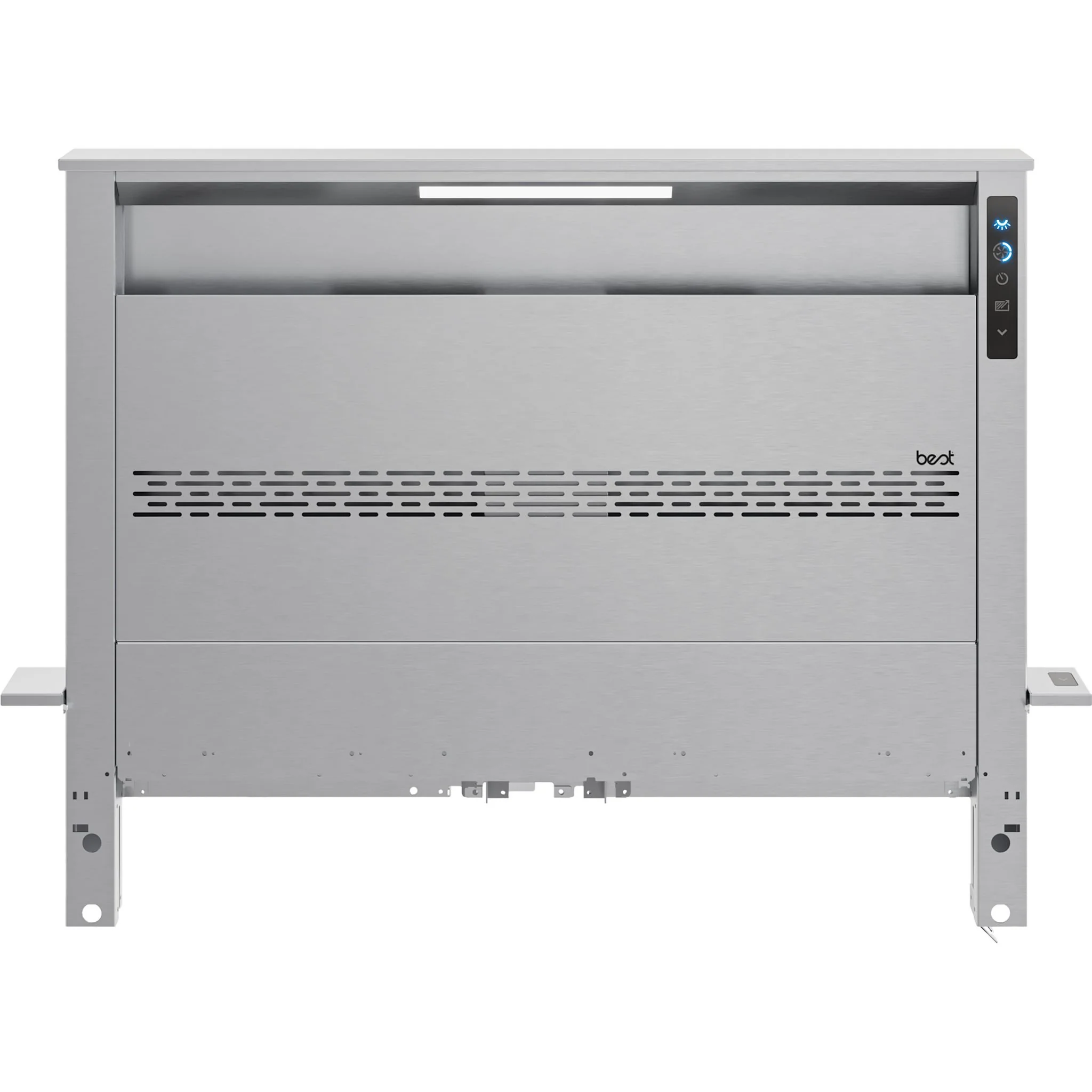 Best Downdraft Slide-In Range (D49M30SB) - Black Stainless - Image 5