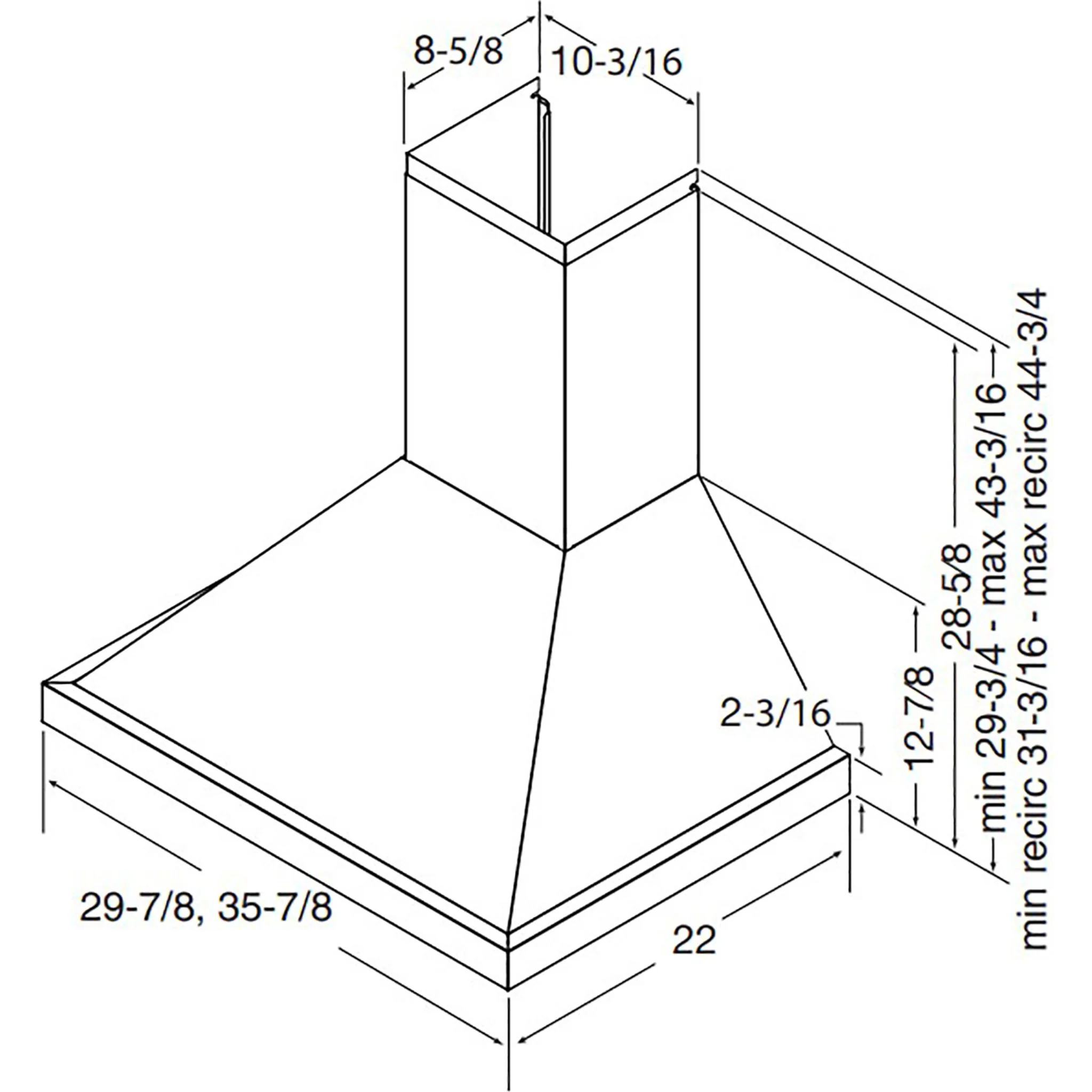 Best Range Hood (WCP1366SS) - Stainless - Image 6