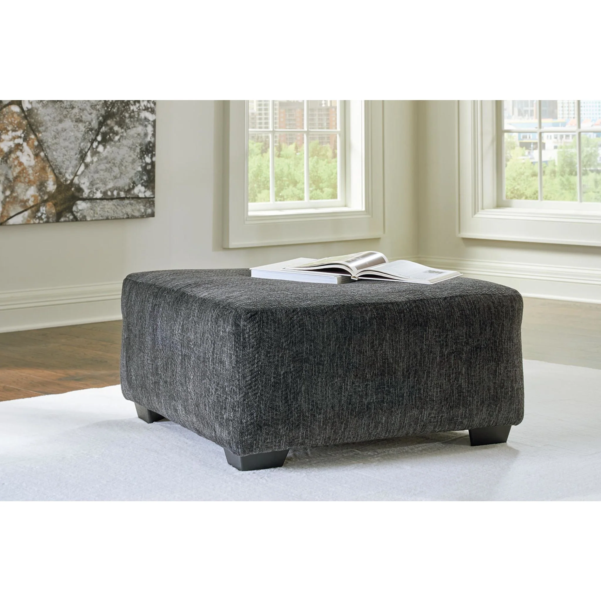 Biddeford Oversized Accent Ottoman - Image 4