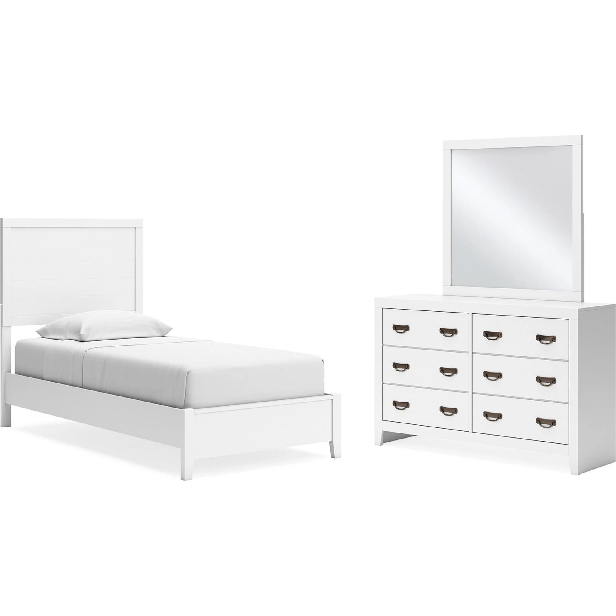 Binterglen 5 Piece Twin Panel Bedroom - Image 2