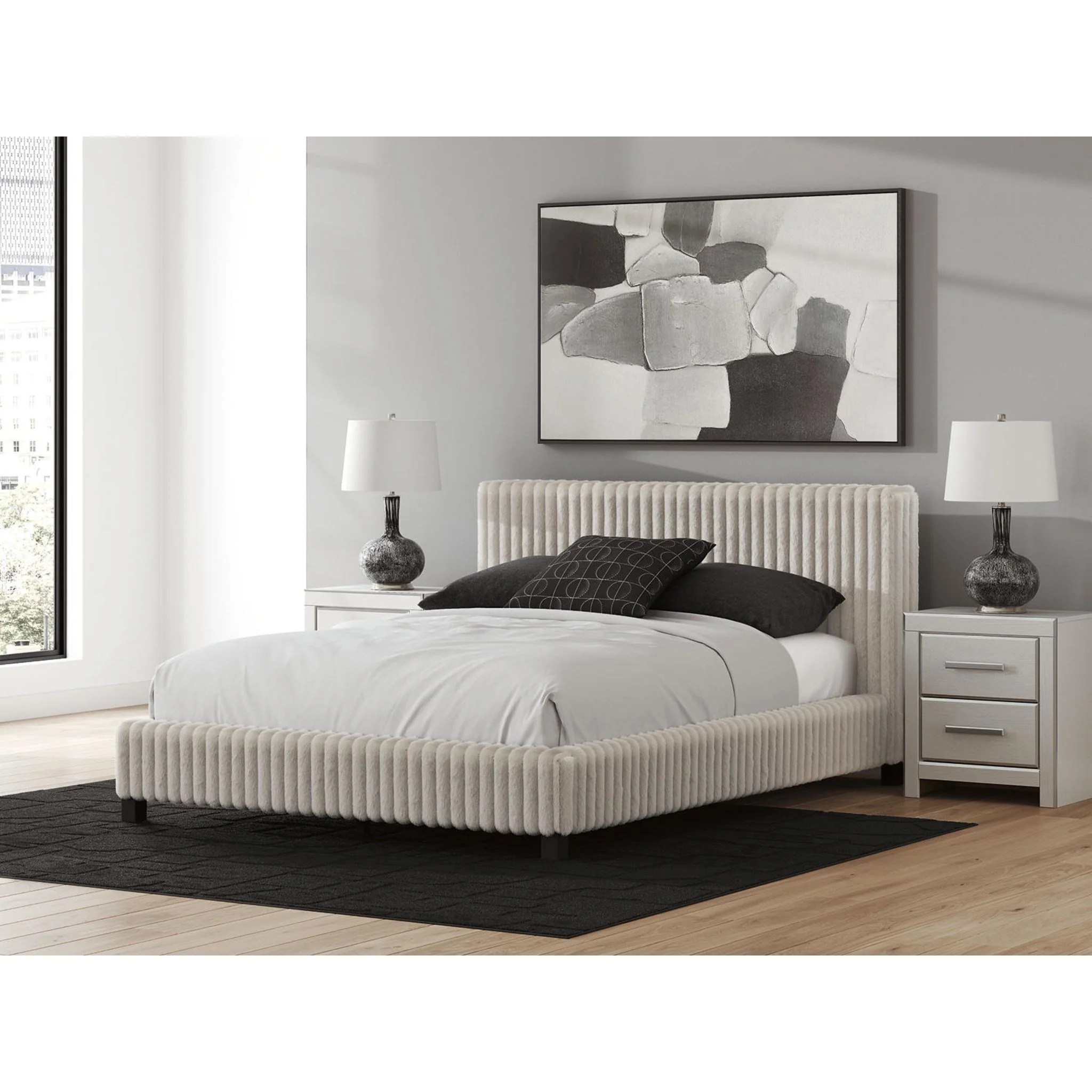 Birmonton 5 Piece Upholstered Bedroom - Image 16