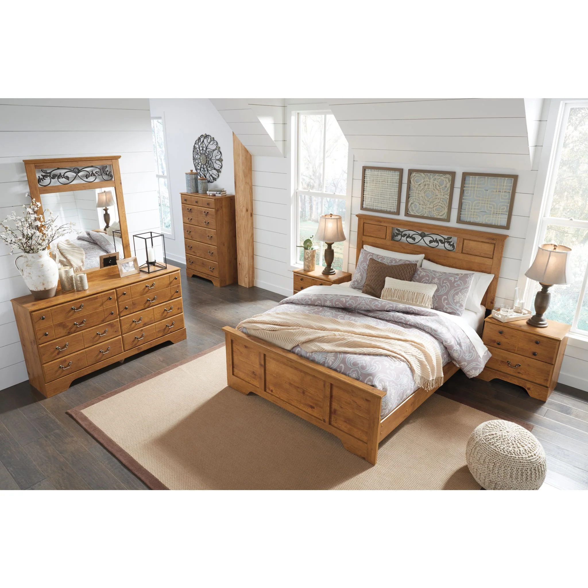 Bittersweet 3 Piece Queen Bed - Image 5