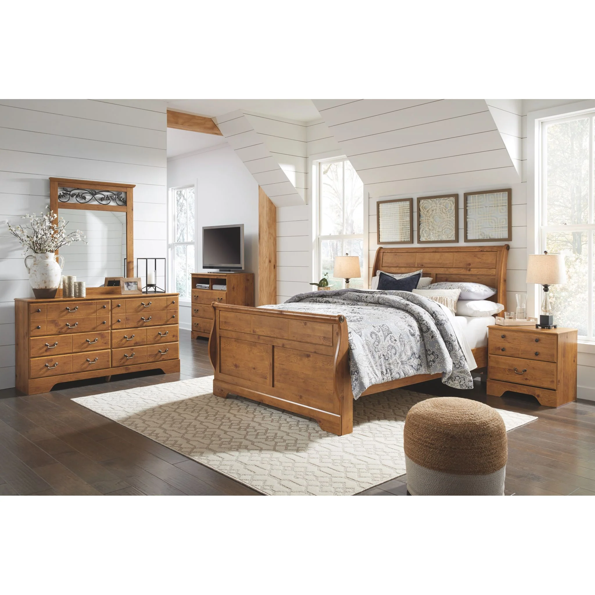 Bittersweet 3 Piece Queen Sleigh Bed - Image 4