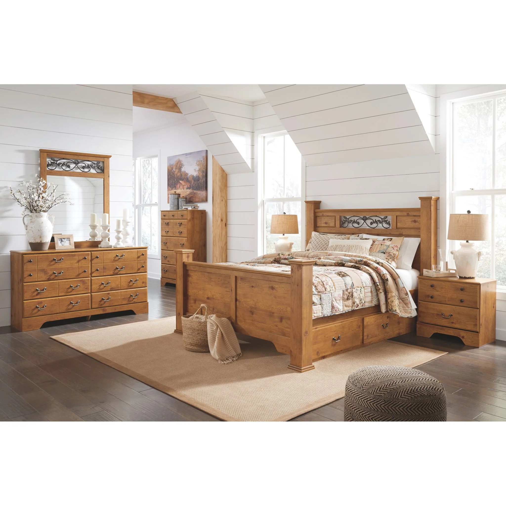Bittersweet 4 Piece Queen Storage Bed - Image 5