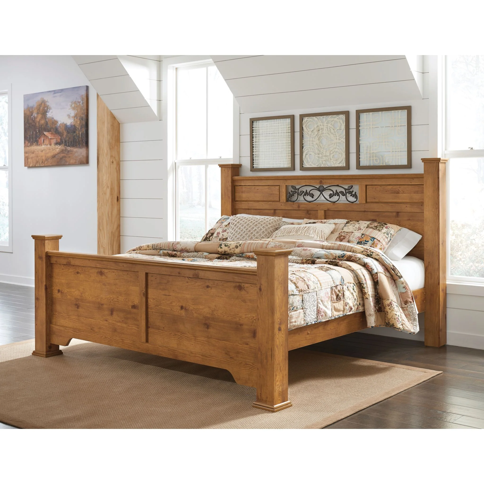 Bittersweet 6 Piece King Poster Bedroom - Image 6
