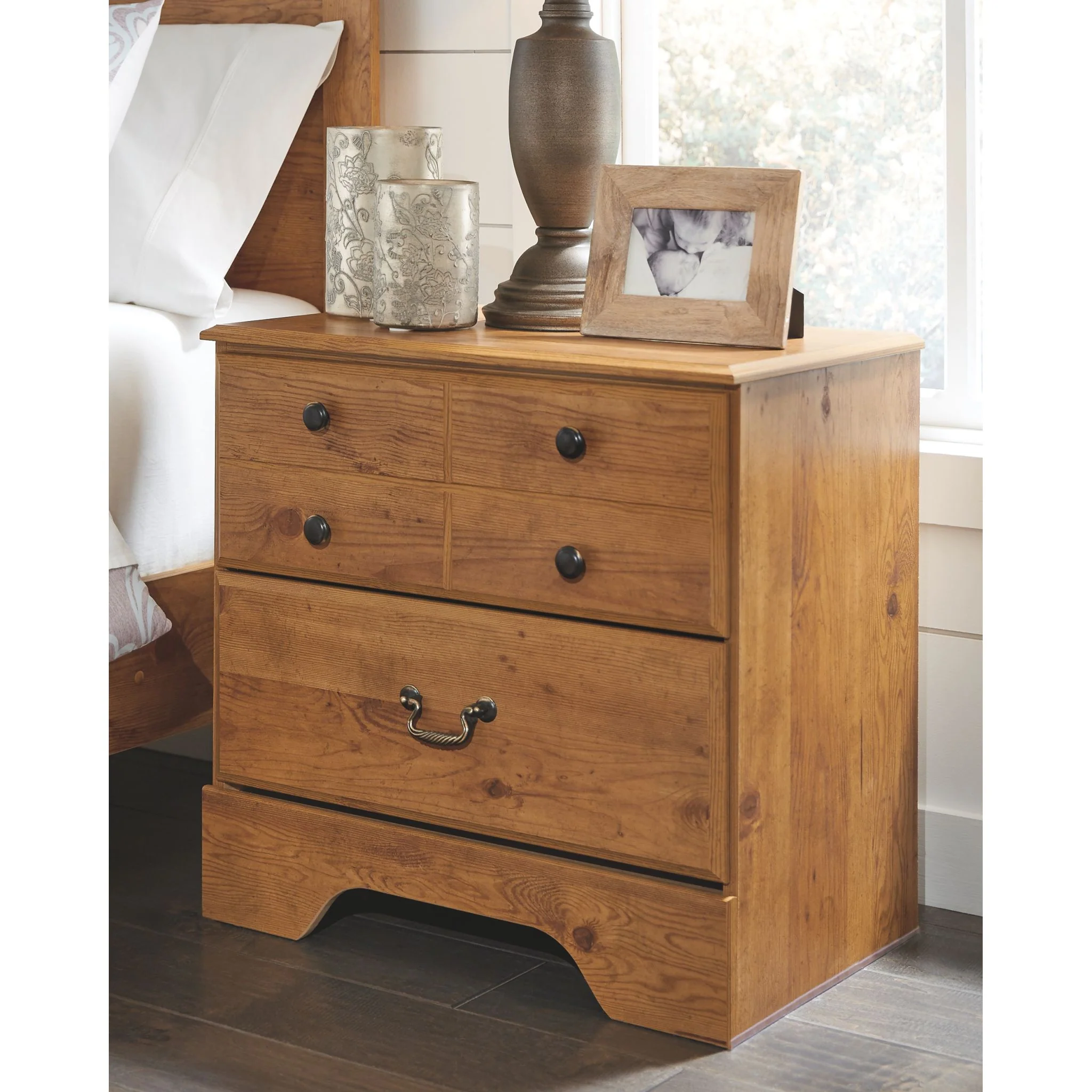Bittersweet Two Drawer Nightstand - Image 3