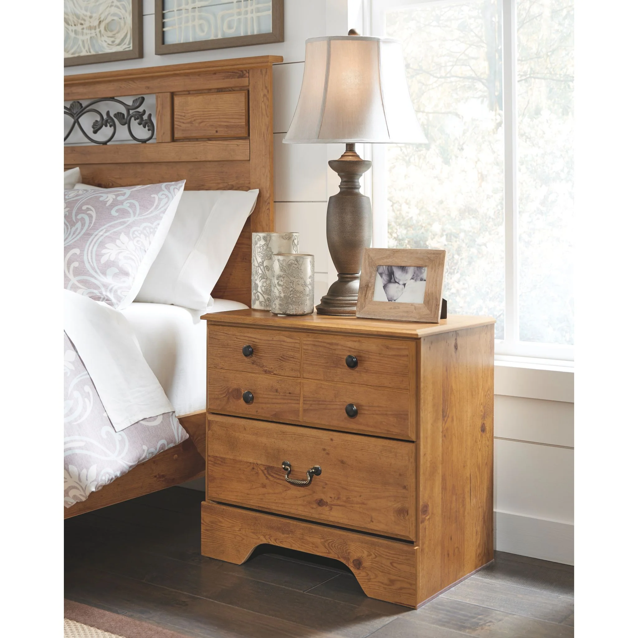 Bittersweet Two Drawer Nightstand - Image 8