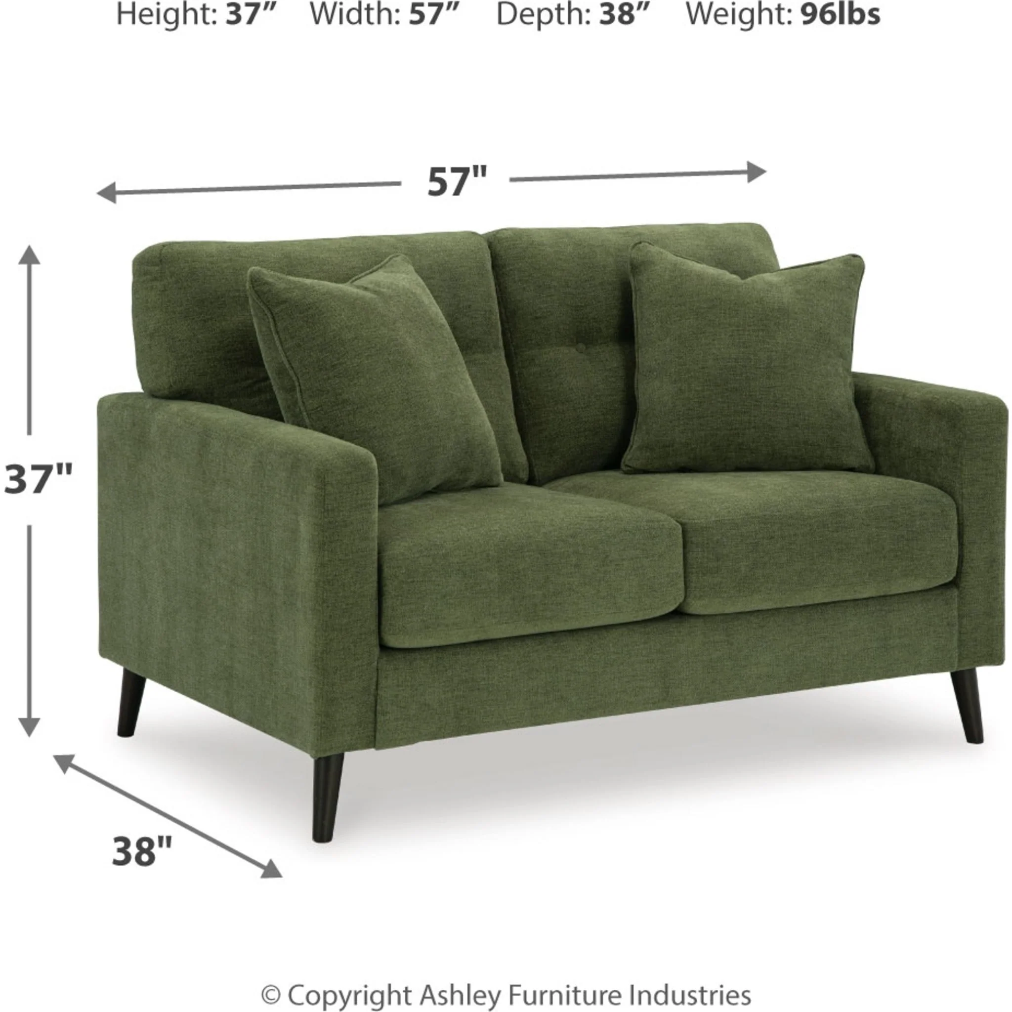 Bixler Loveseat - Image 23