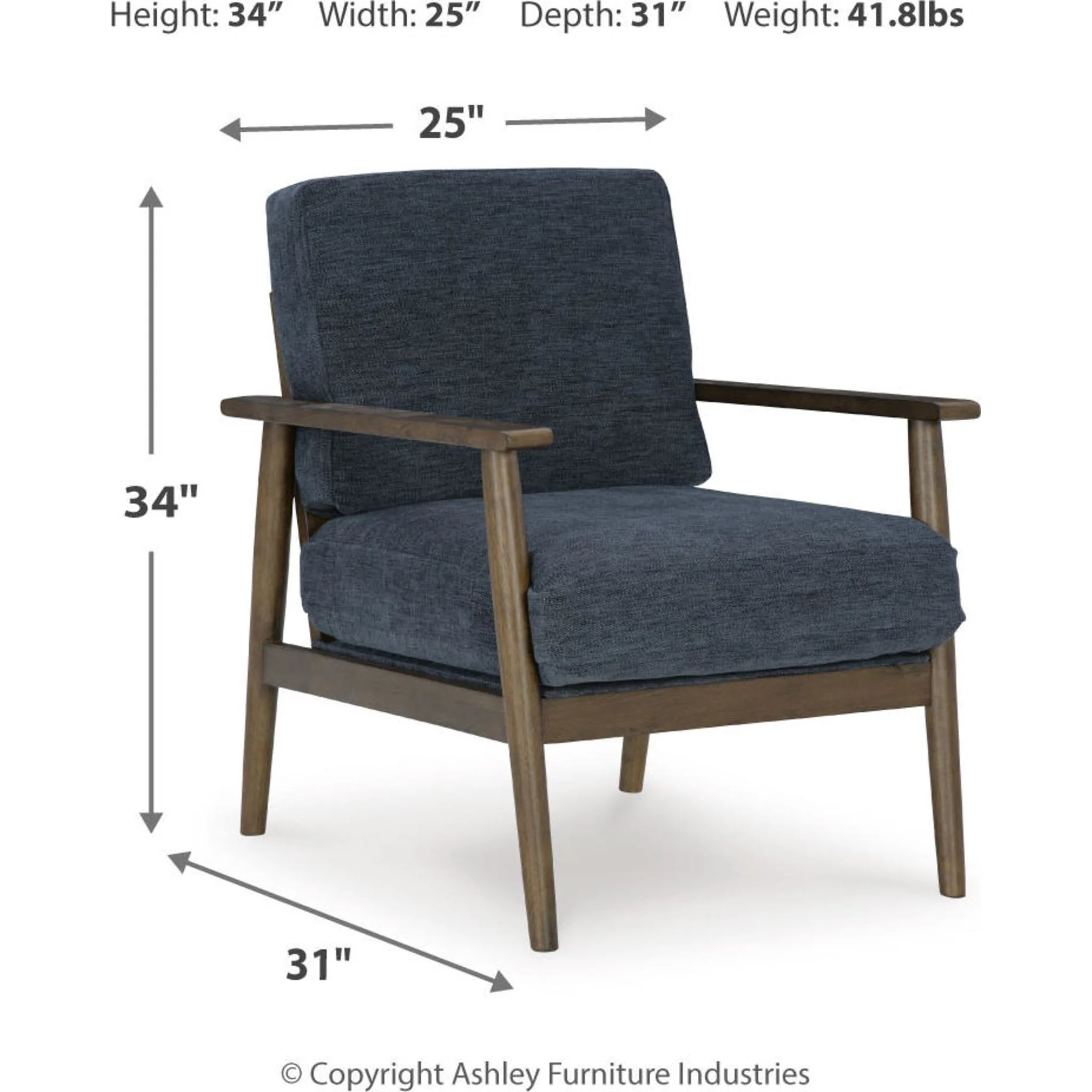 Bixler Showood Accent Chair - Image 15