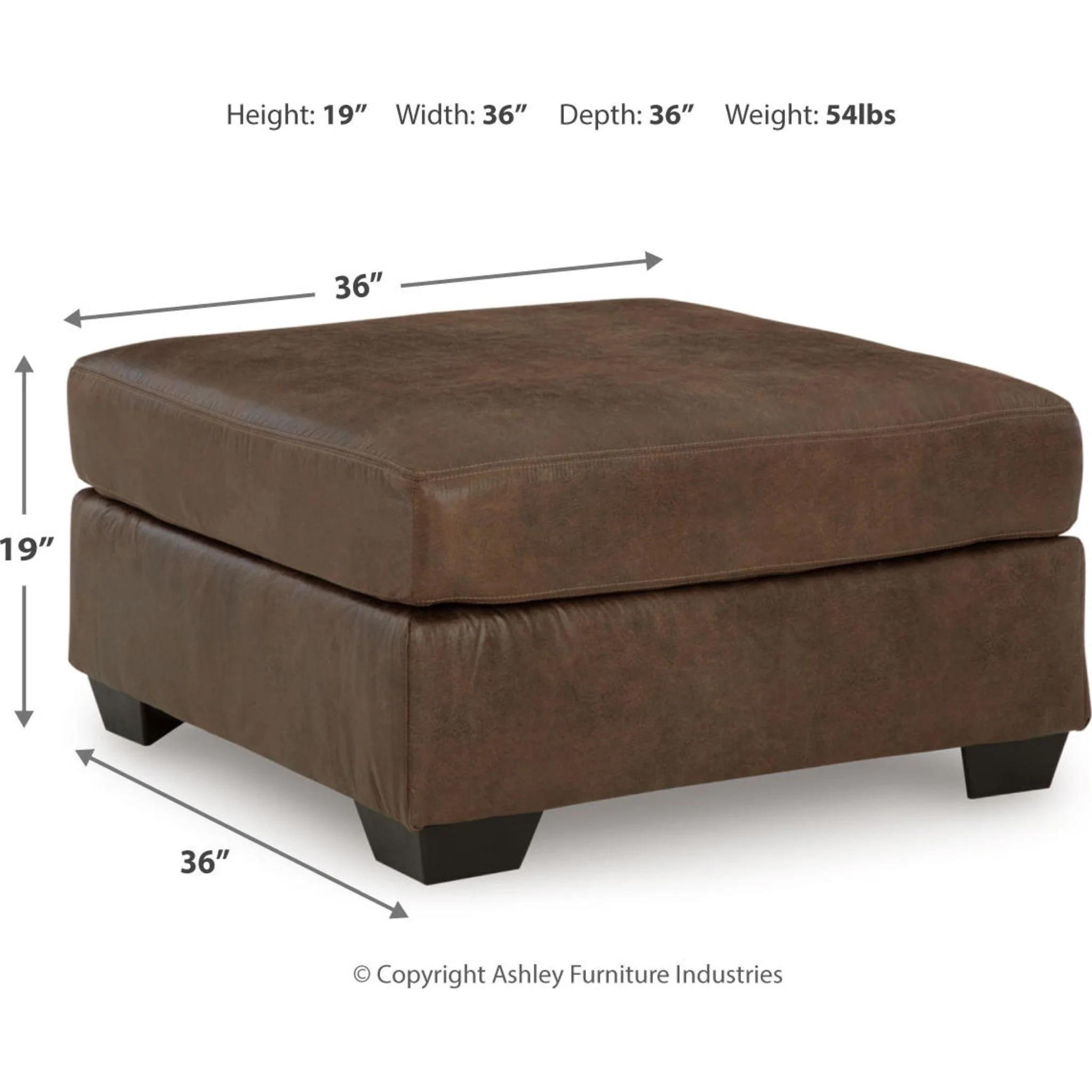 Bladen Oversized Accent Ottoman - Image 4
